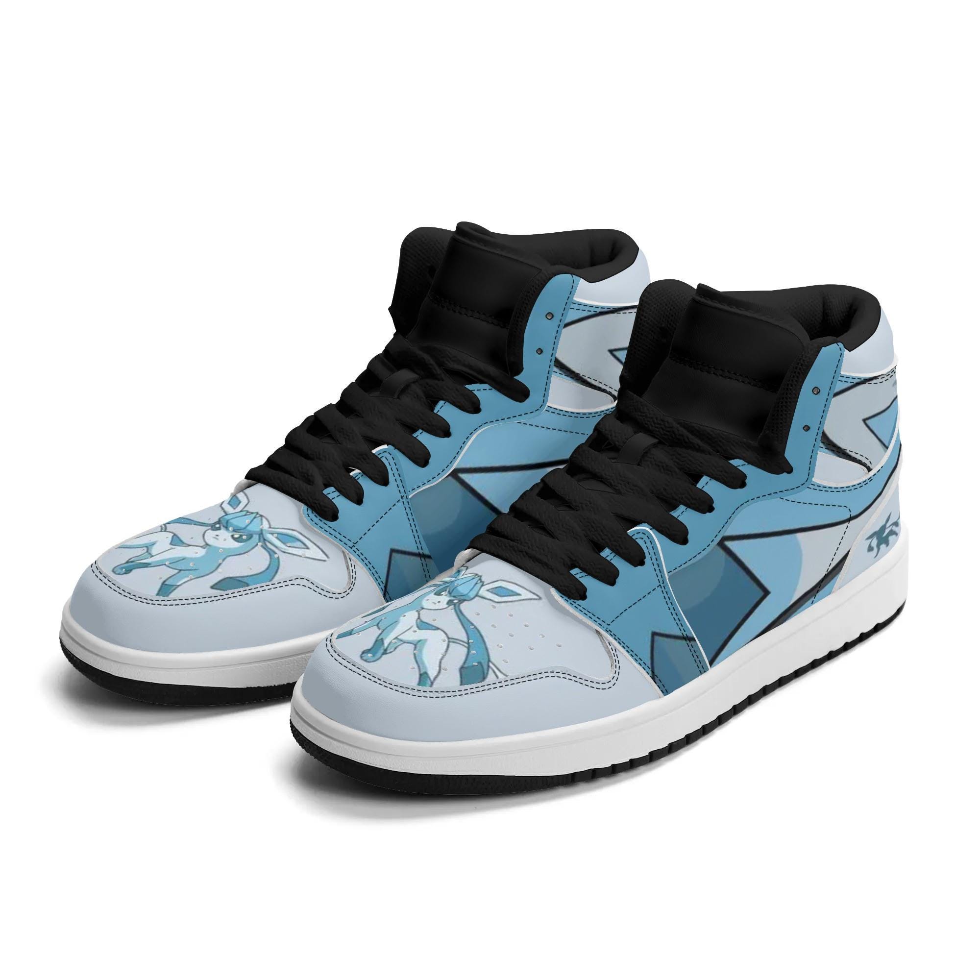 High Top Glaceon Poke Go JD1| Anime Lover Shoes