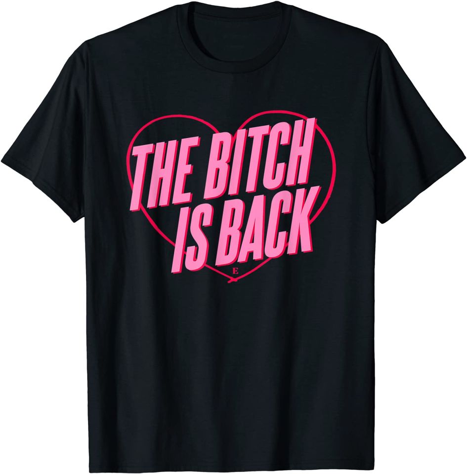 Elton John The Bitch Is Back Heart T-Shirt