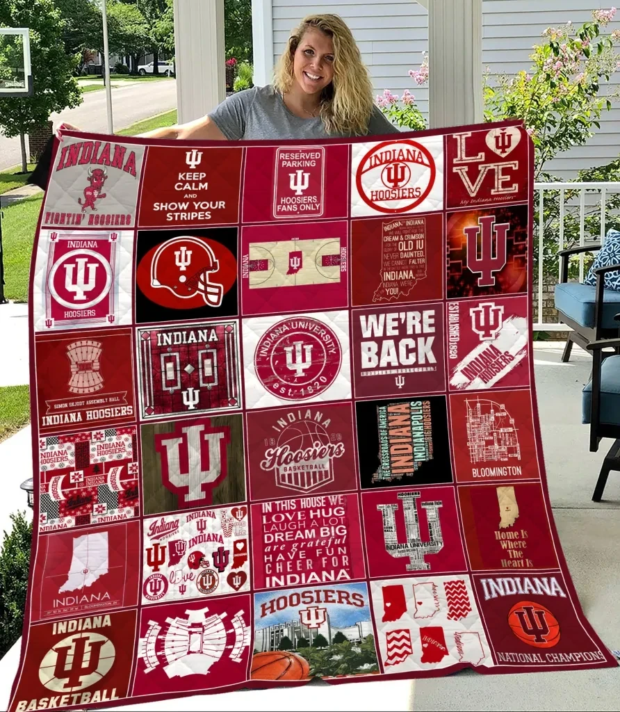 Indiana Hoosiers Quilt