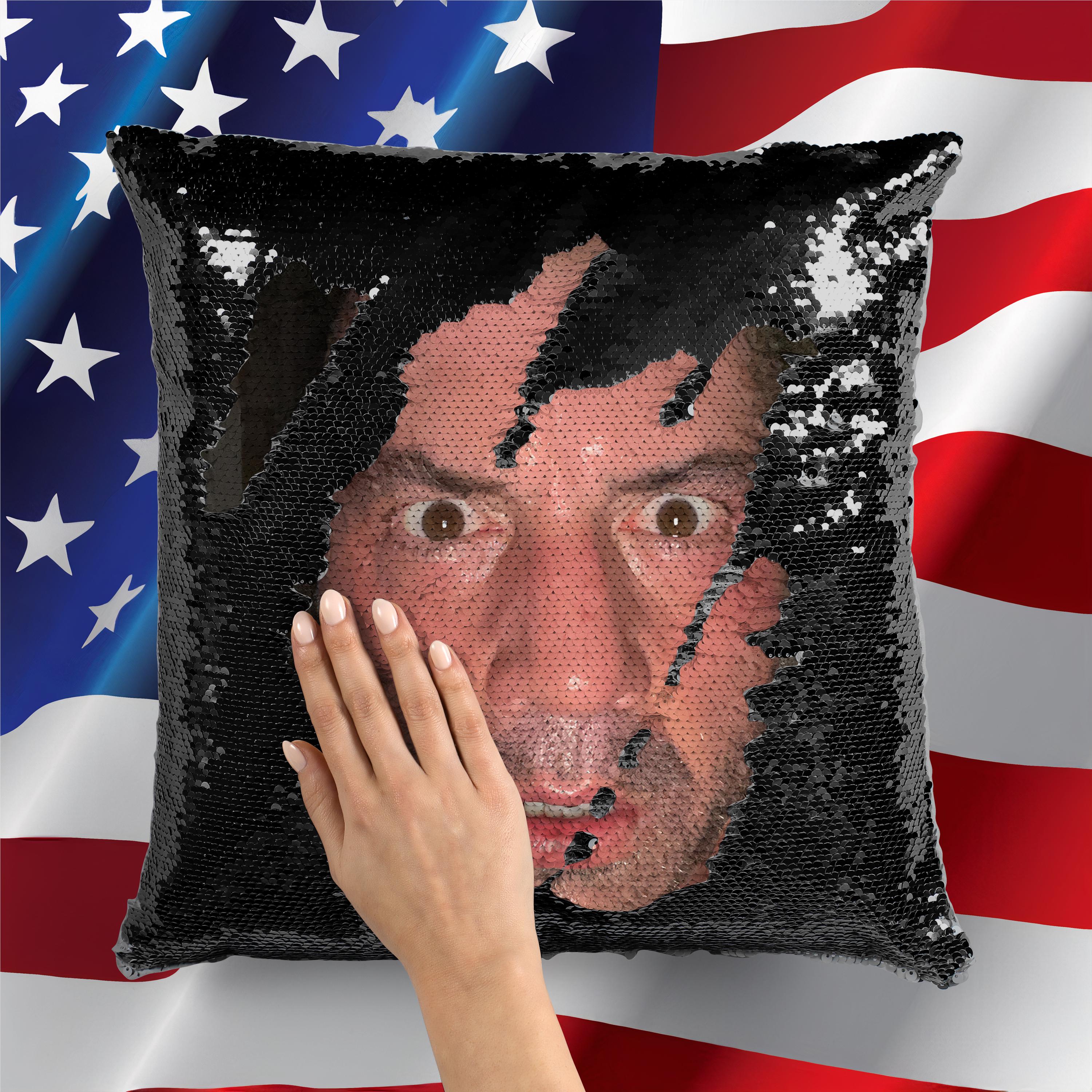 JOE ROGAN - Fan Sequin Pillow Case