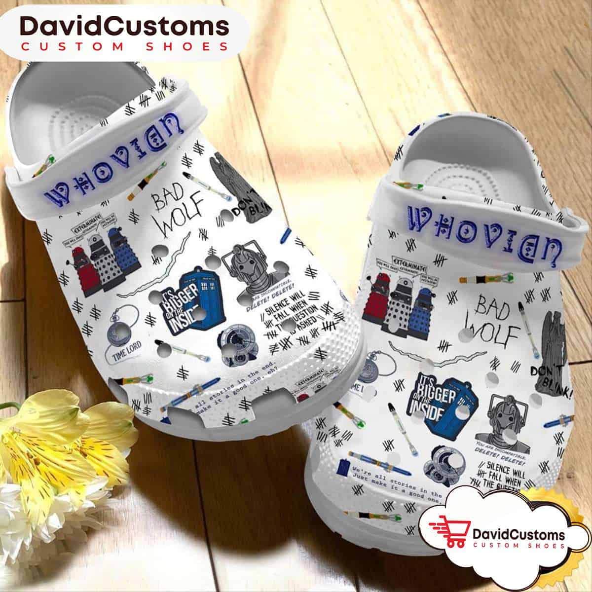 Doctor Who Clogs Shoes, Movie Clogs