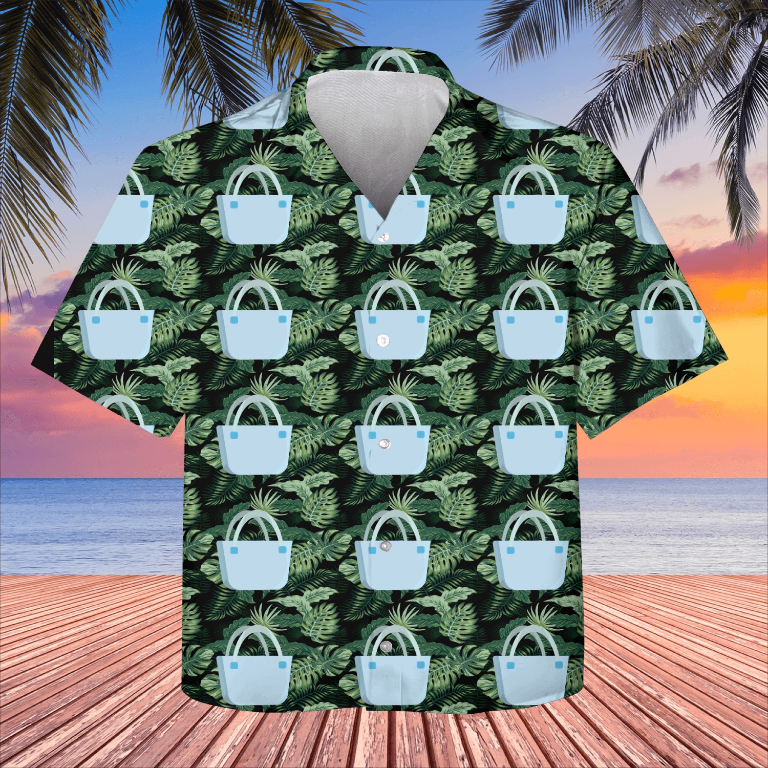SHOP BAG ILLUSTRATION Kids Hawaiians