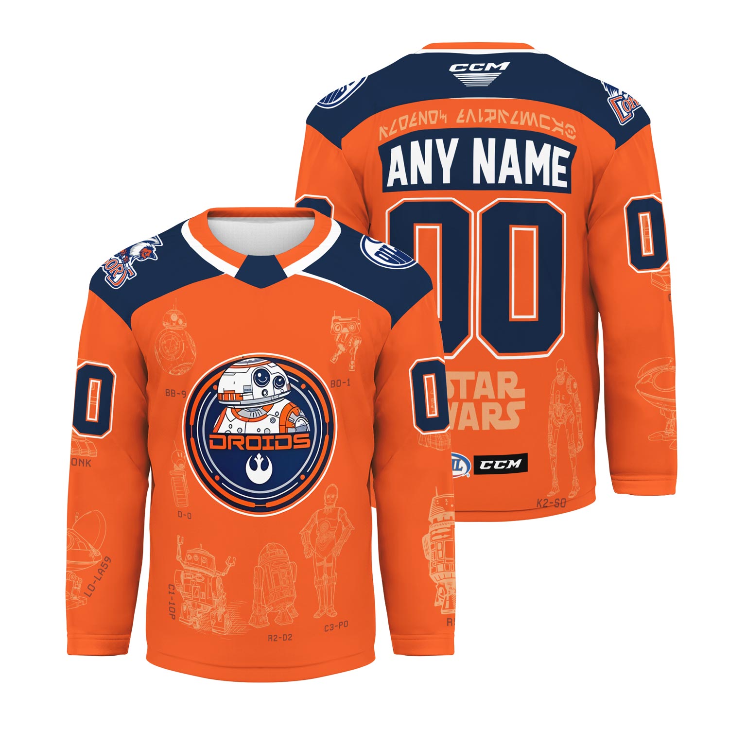 Custom Bakersfield Condorss Star Wa.rs Night 2026 Hockey Shirt Men's Fan Gear