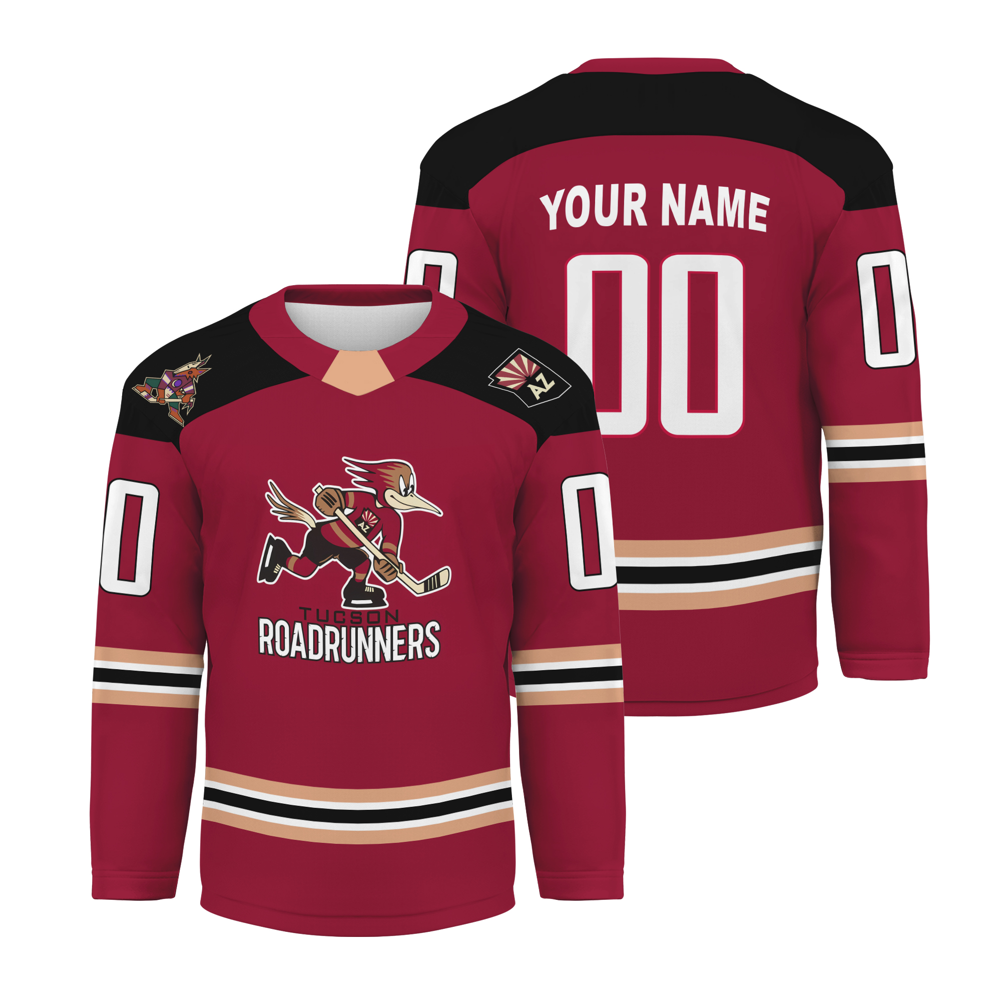 Personalized Tucson Roadrunners 2025 Hockey Shirt Men's Fan Gear Christmas Gift
