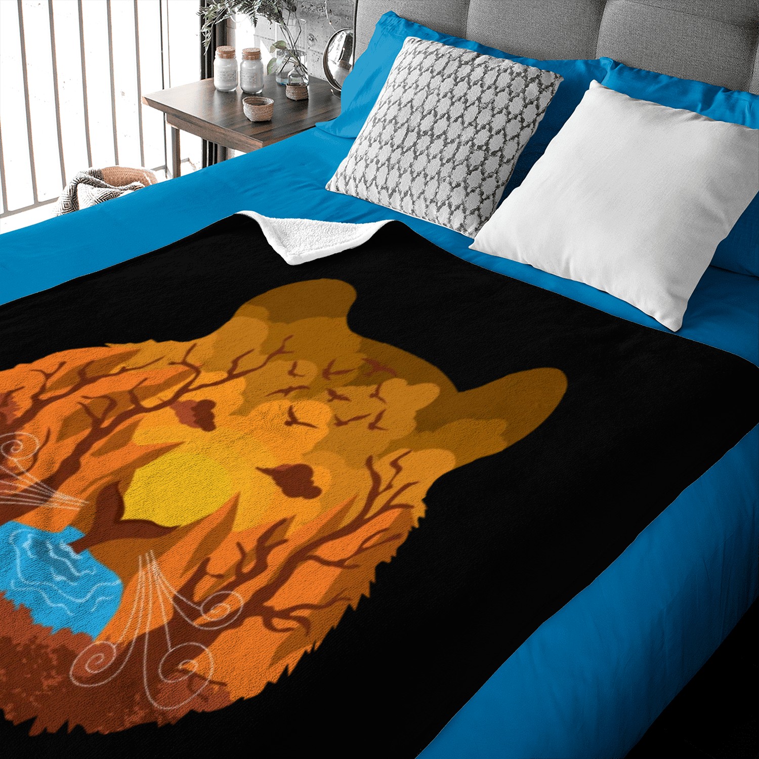 Tiger Nature Baby Blankets