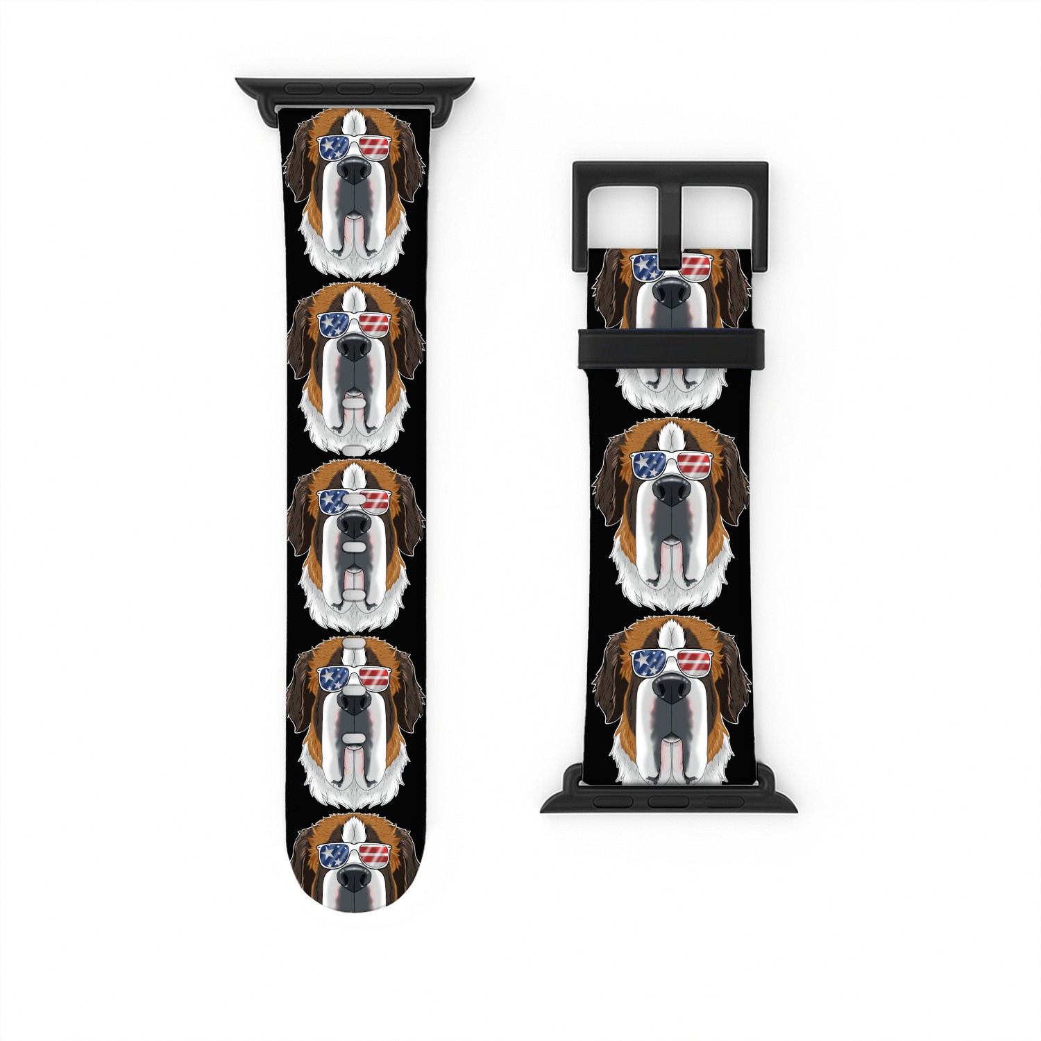 Saint Bernard USA Sunglasses I American Flag Watch Bands For Apple Watch