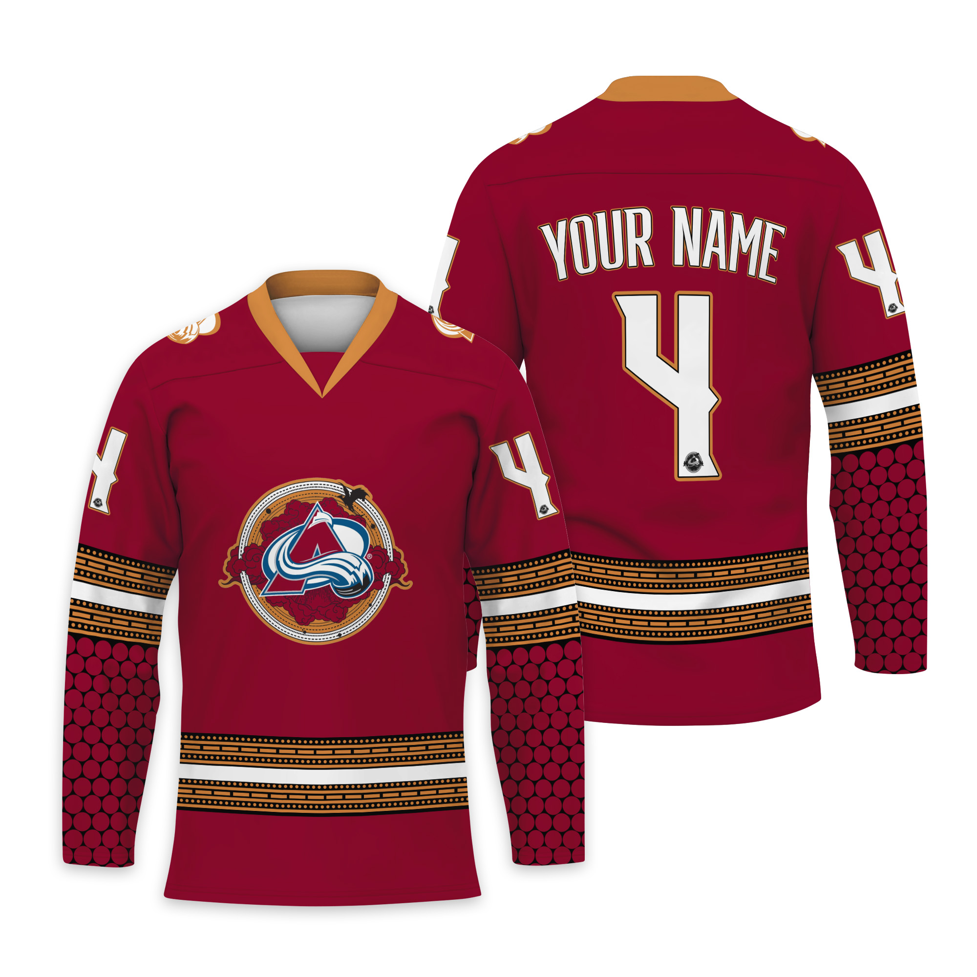 Personalized Colorado Avalanche x Fourth Wing Night 2025 Special Hockey Shirt