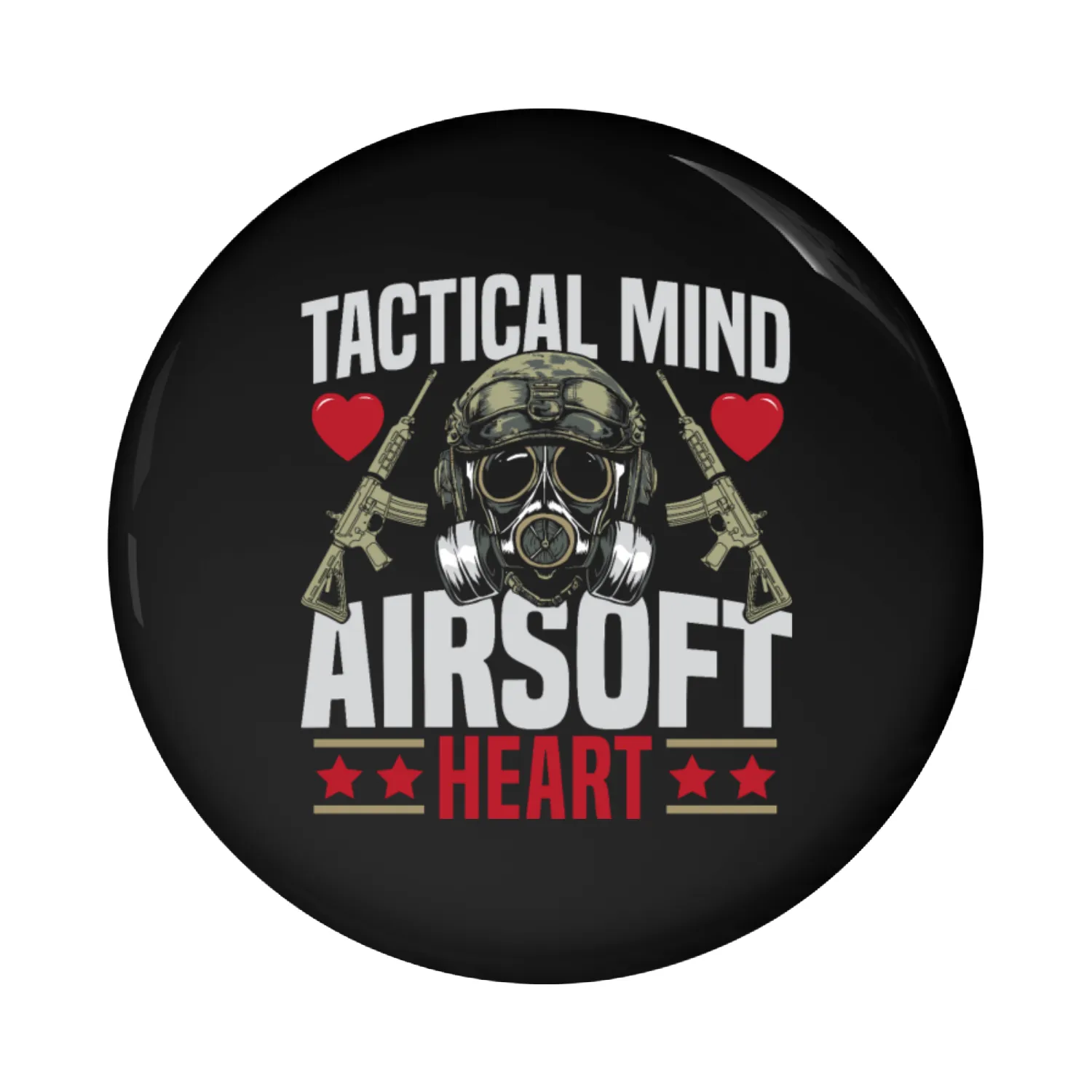 Airsoft Battles BB Guns Skirmish I Like Airsoft Pin Buttons