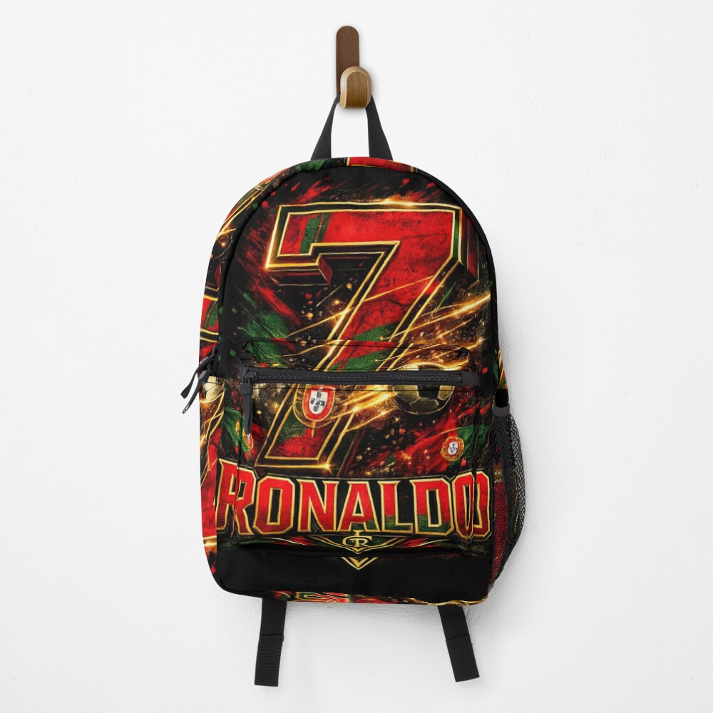 Ronaldo Backpack - School Backpack - Soccer Fan Backpack