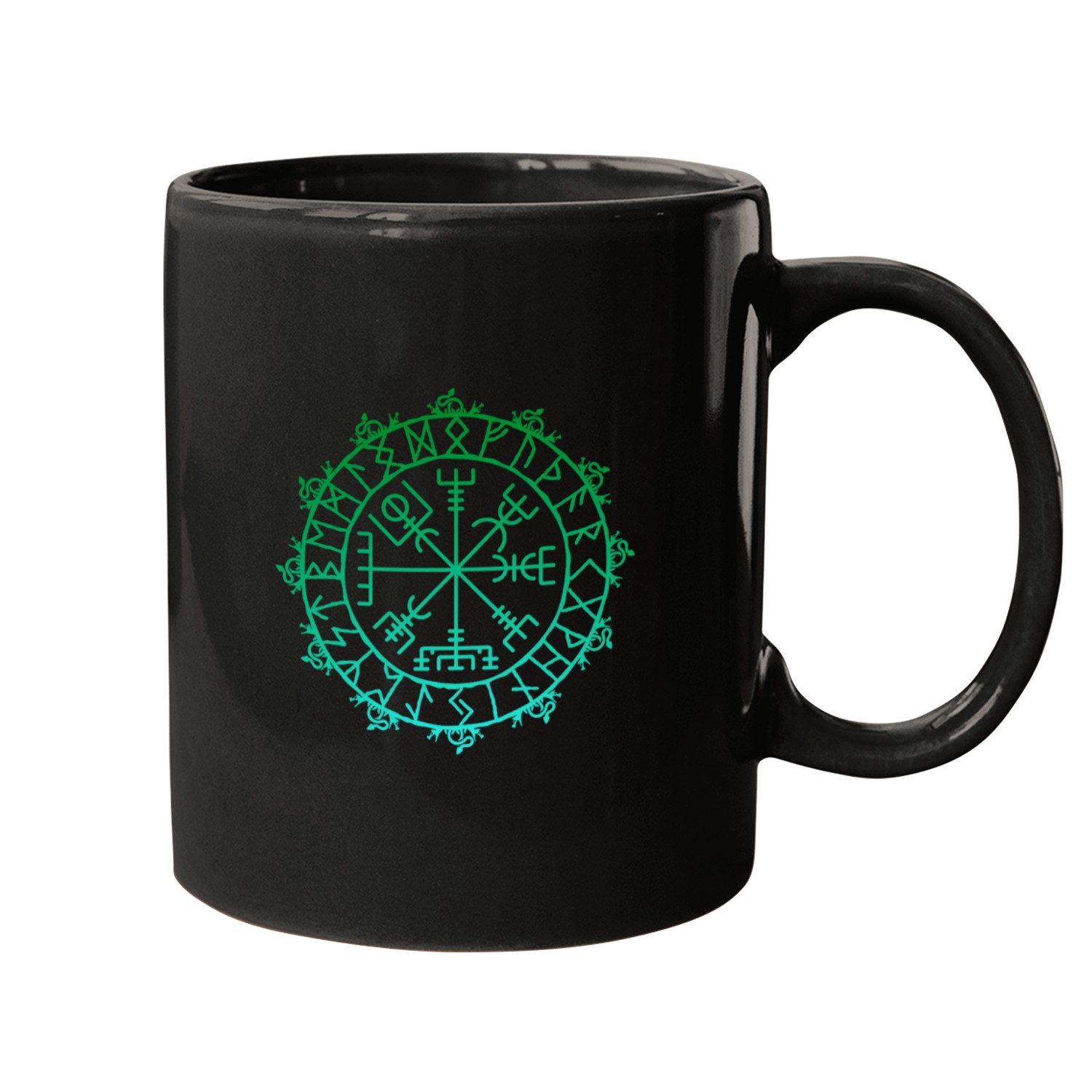 Nordic Symbol Vegvisir Viking Symbol Celtic Rune Mugs