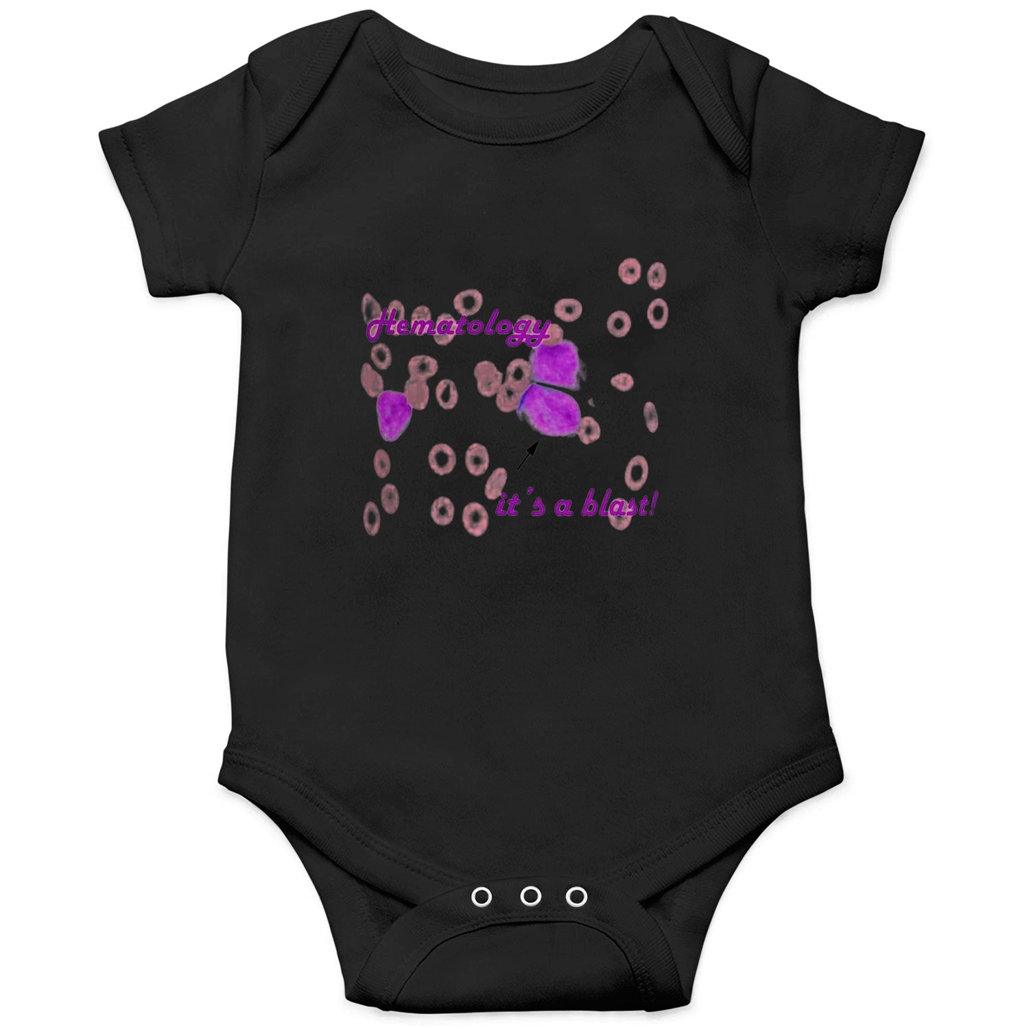 Hematology It's A Blast Onesies