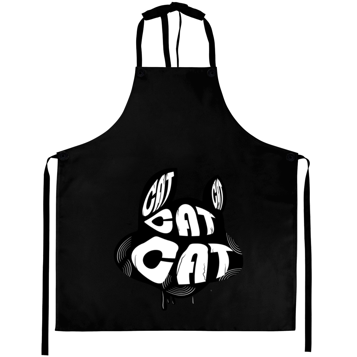 Cat is My Valentine Aprons