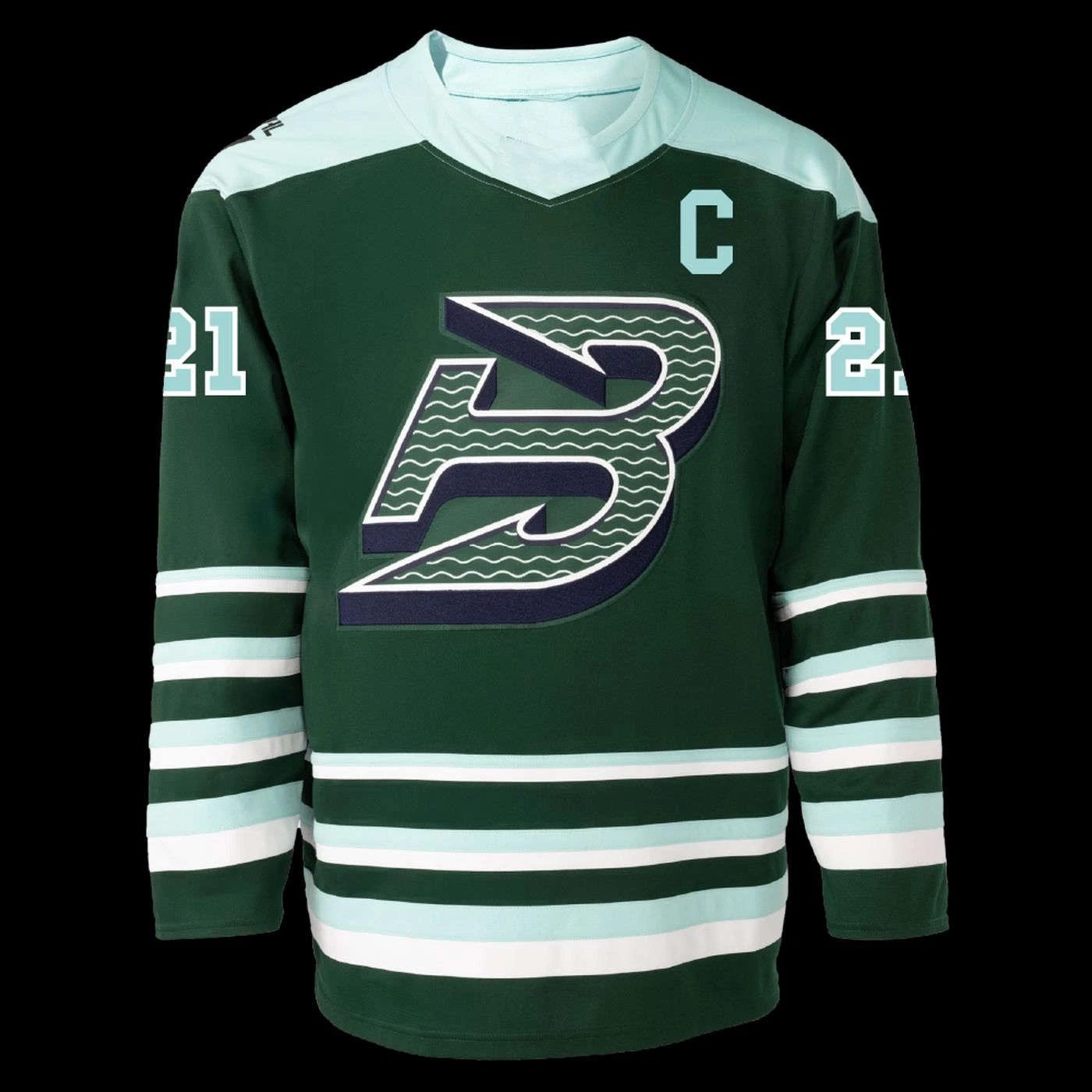 Personalized Boston Fleet Hockey Jersey with Name and Number, Classic Style