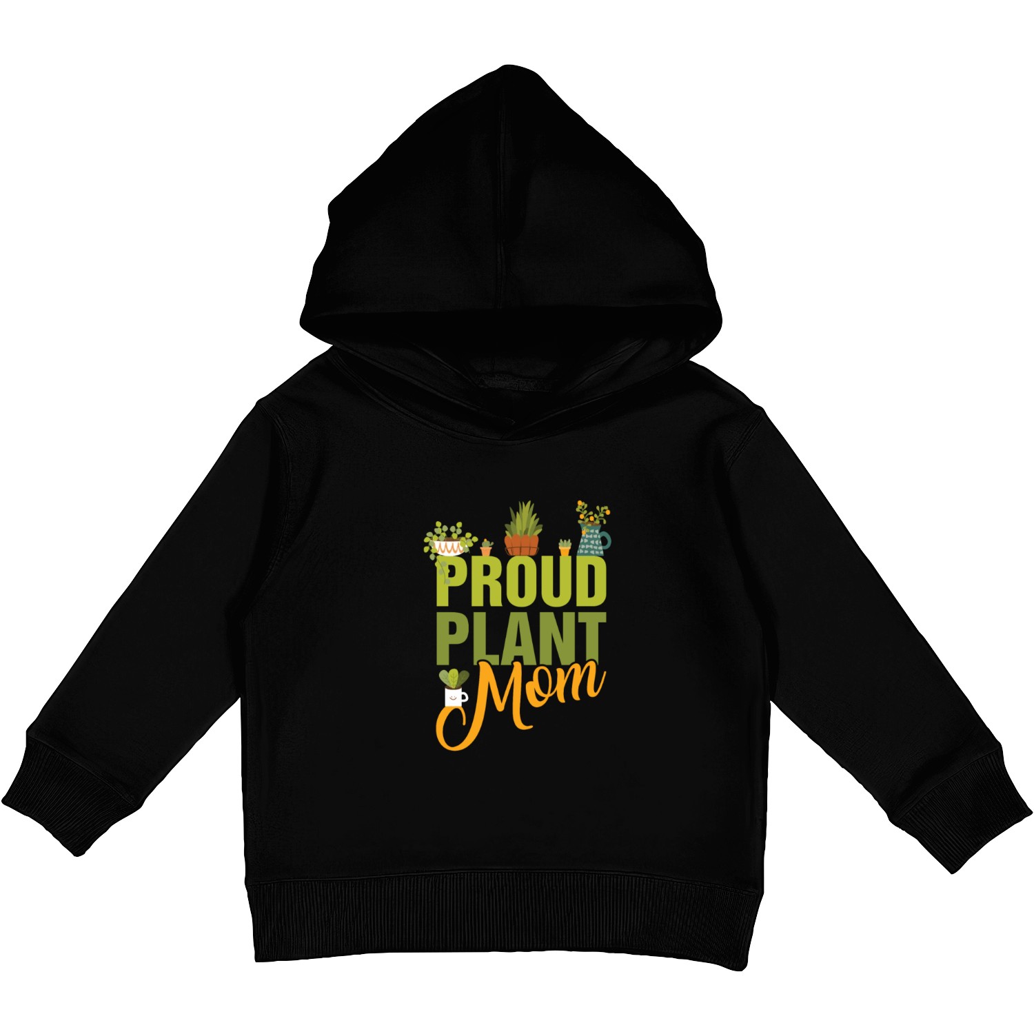 Plant Mom Kids Pullover Hoodies