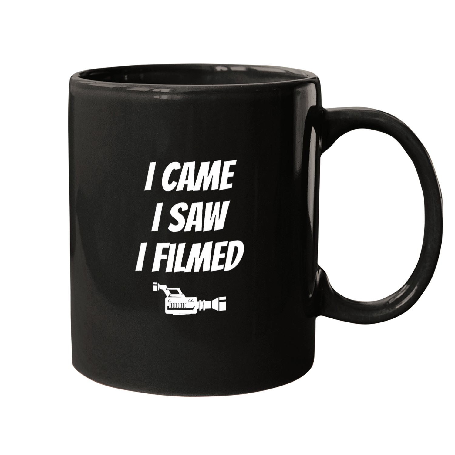 I Came I Saw I Captured It Video Vlogger Mugs