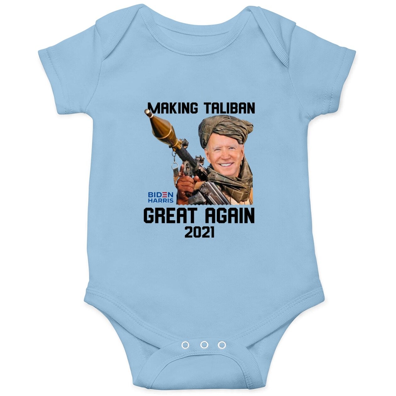Making Taliban Great Again Baby Bodysuit