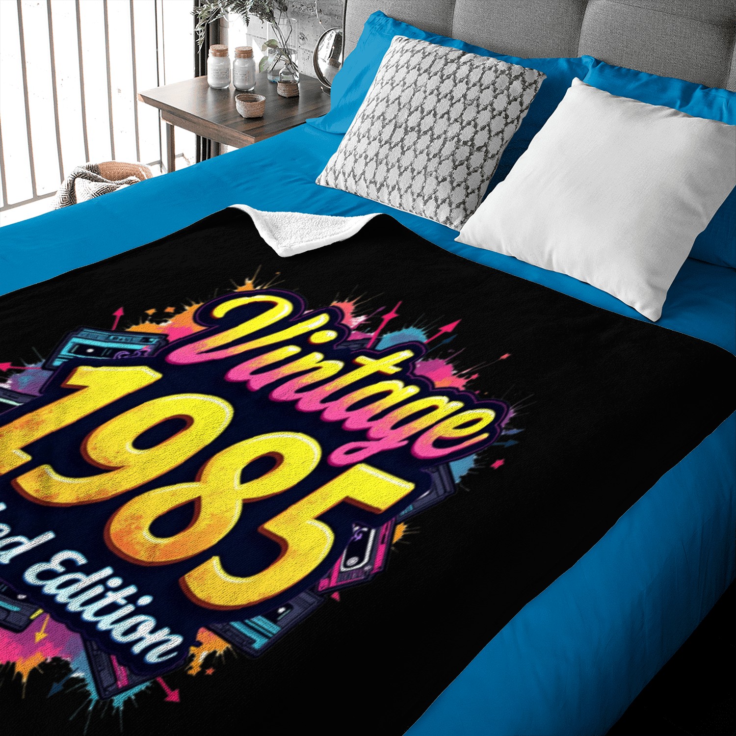 vintage 1985 limited edition Baby Blankets