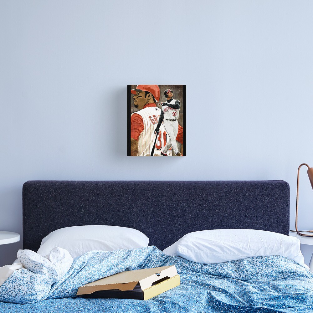 Ken Griffey Jr Canvas, Gift for baseball fan