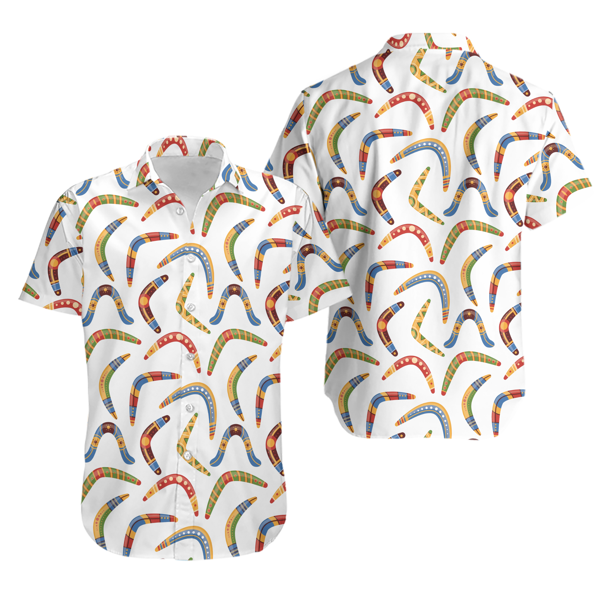 Australian Boomerang Hawaiian Shirt, Casual Shirt For Men