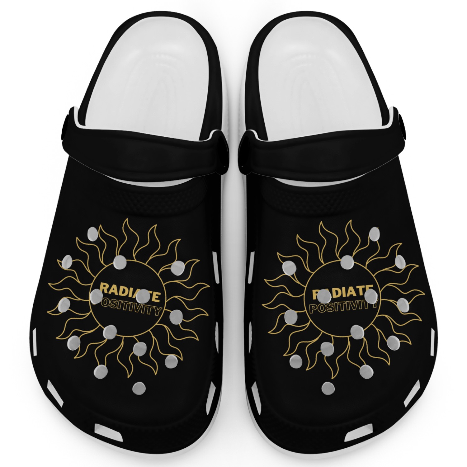 radiate positivity Clogs