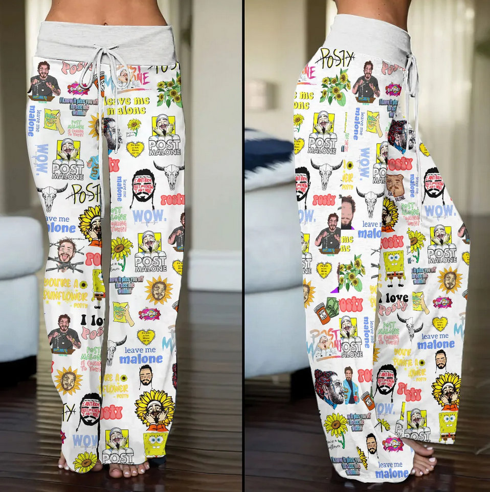 Post Malone Music Music Tour Women Pajamas Pants