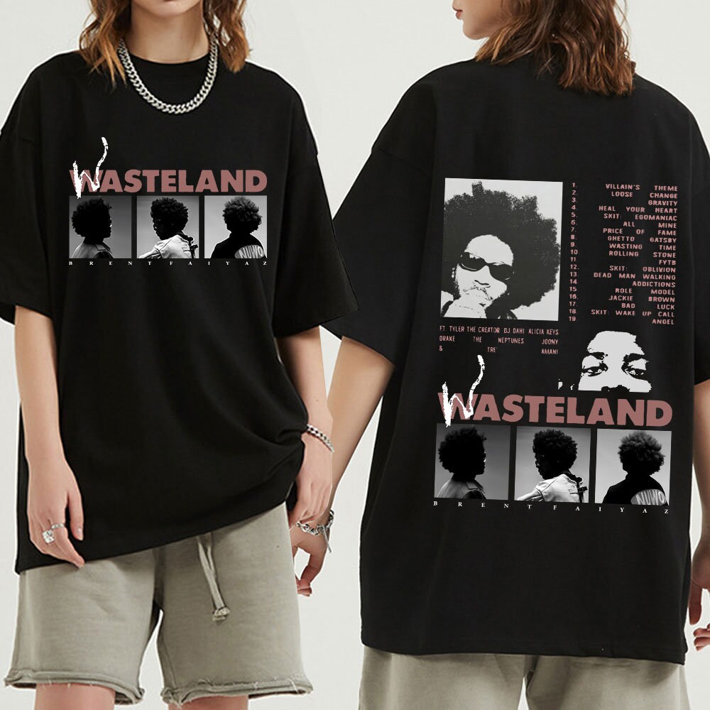 Brent Faiyaz Wasteland Music Album T-shirt