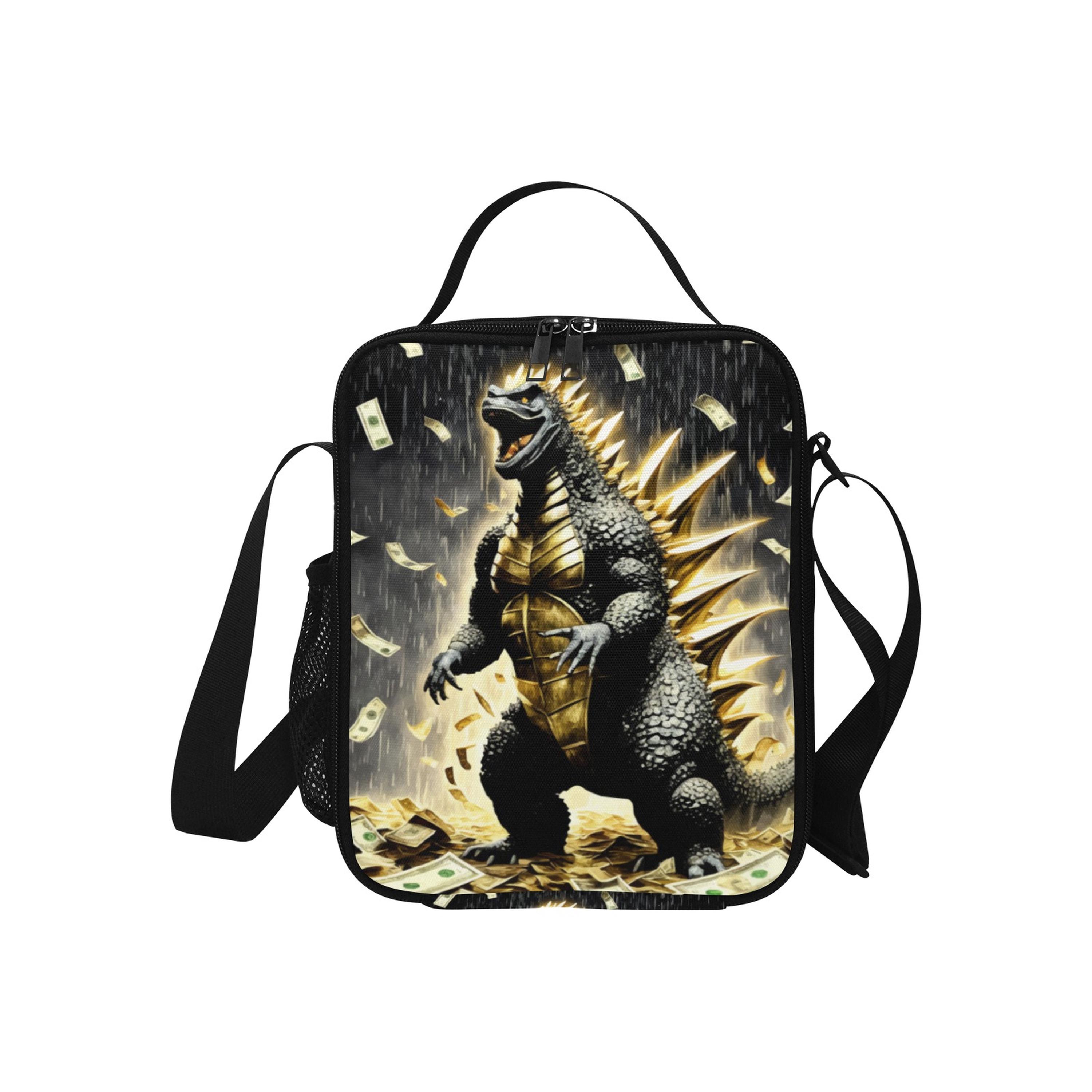 Dinosaur Comics Cartoon Kids Lunch Bag for Boys and Girls