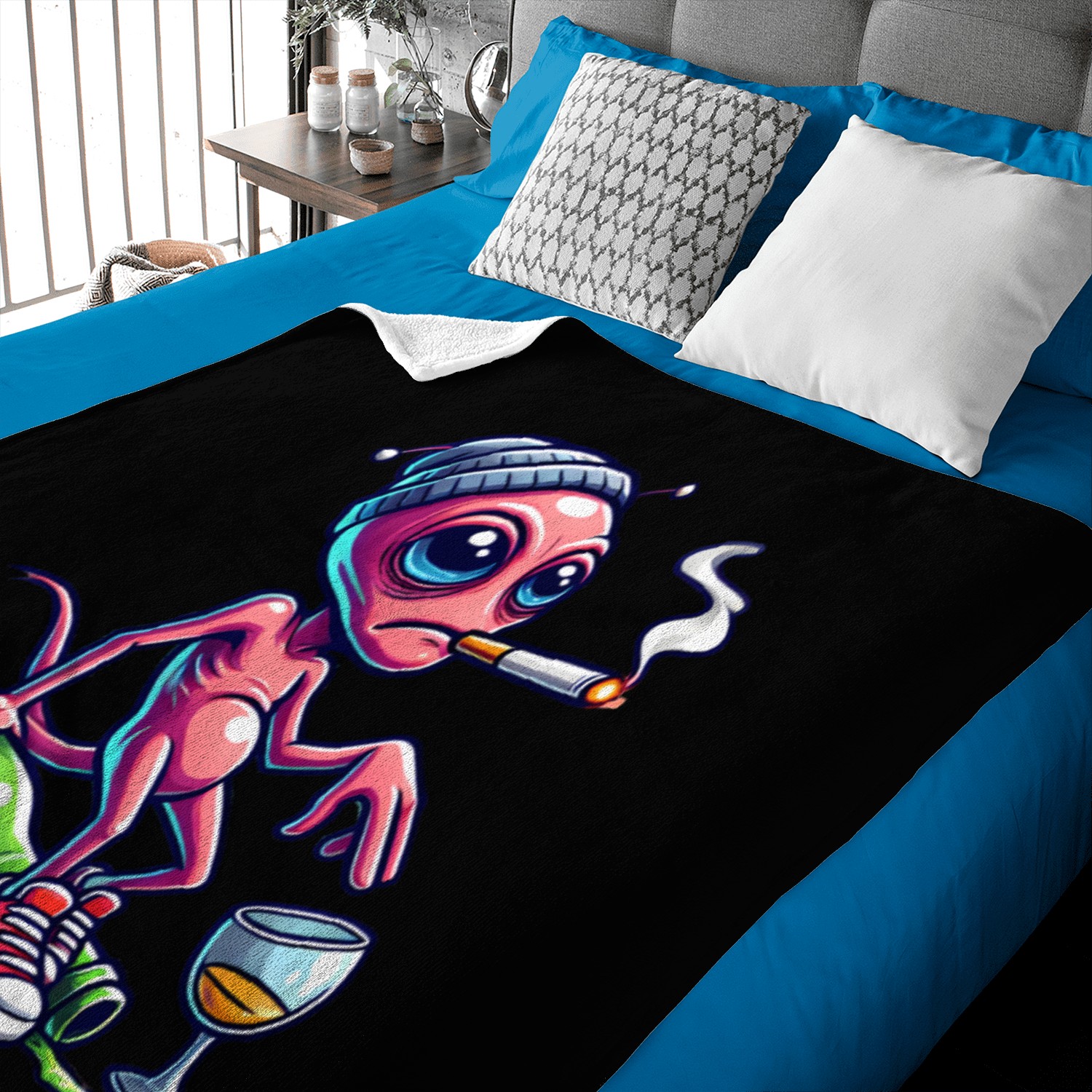 Salva Alien Baby Blankets