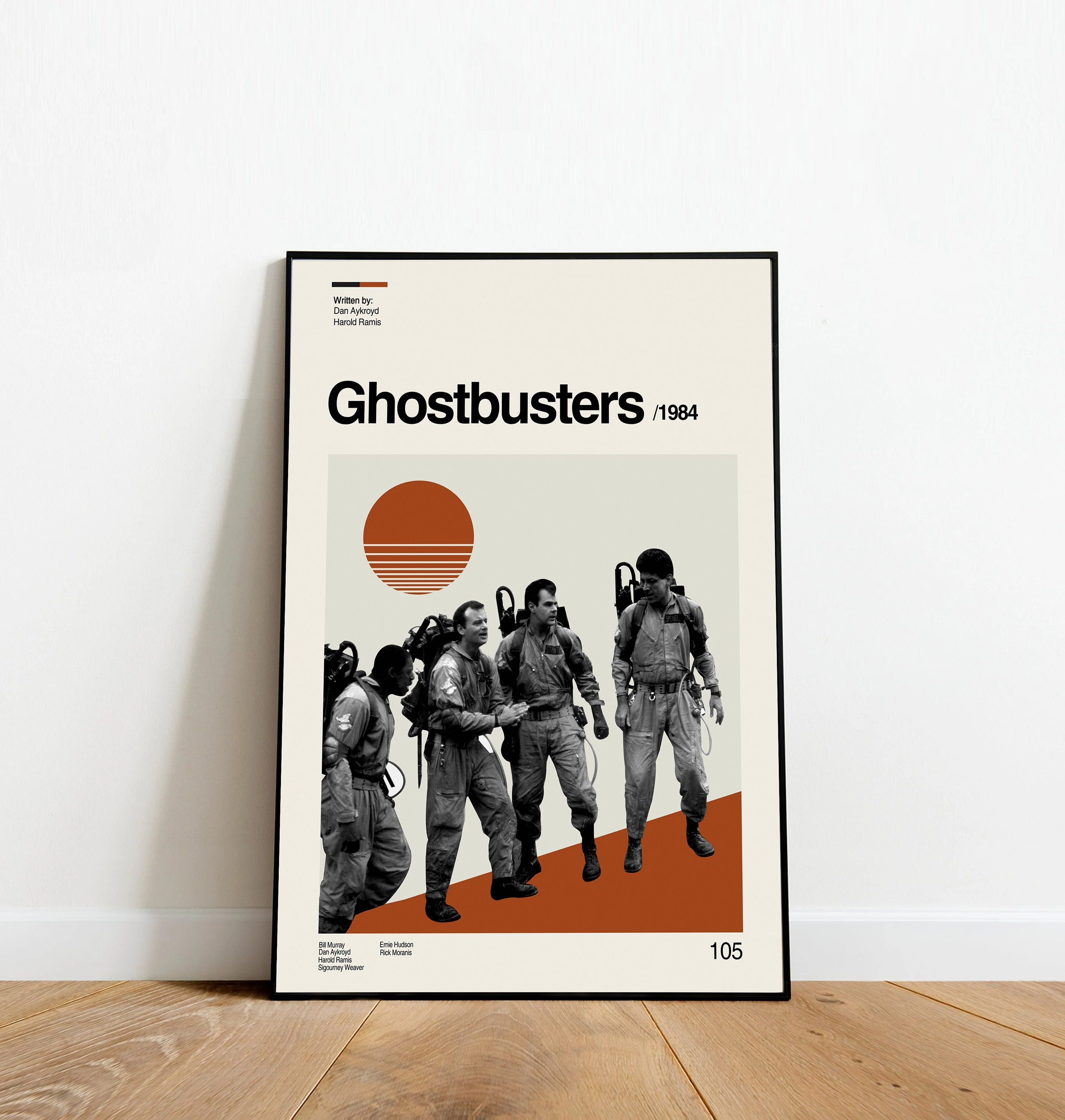 GHOSTBUSTERS - Giclee Art - Retro Movie Poster