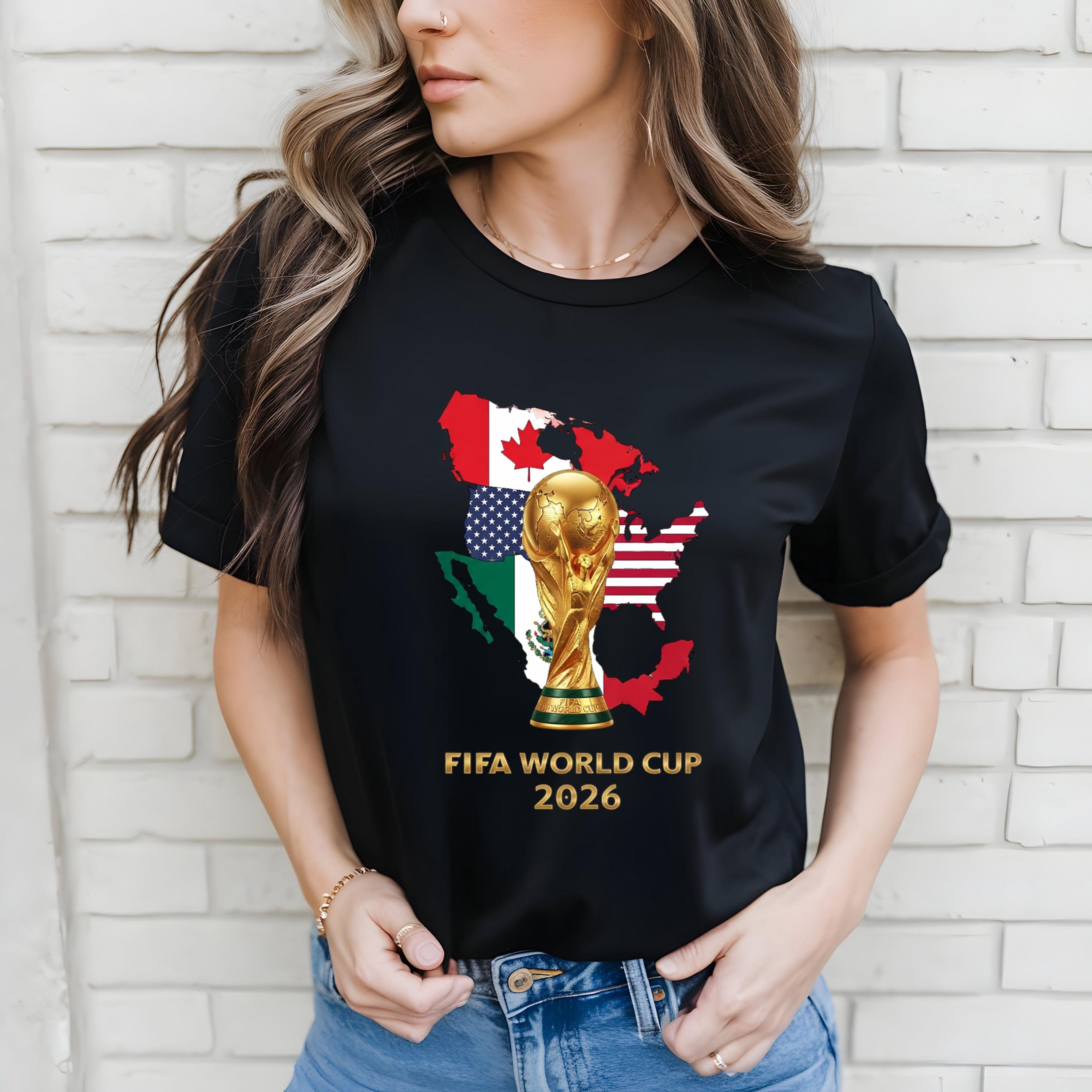 World Cup 2026 T-Shirt USA Mexico Canada Soccer Tee Soccer Fan Gift