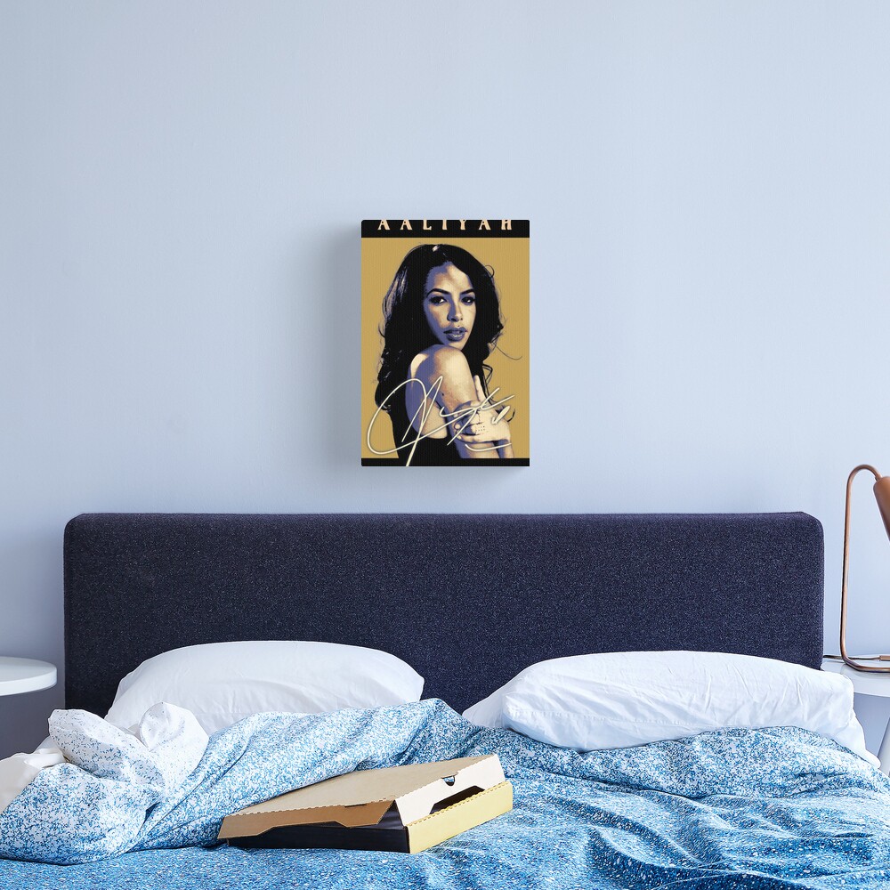 Aaliyah Dana Haughton Pop Canvas