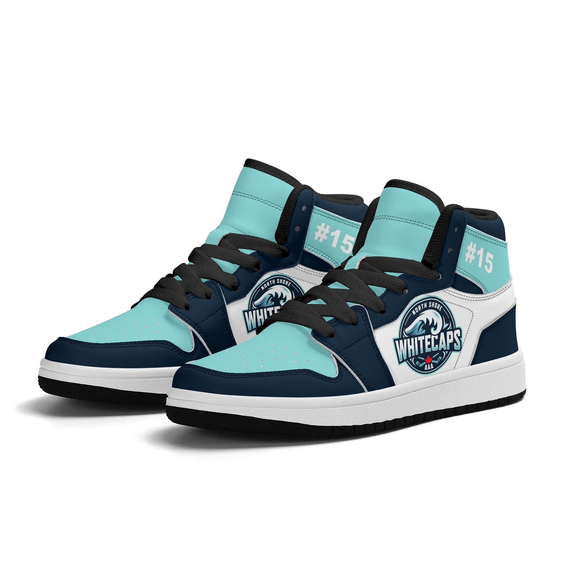 Whitecaps Basketball Shoes | Men High-Top Sneakers