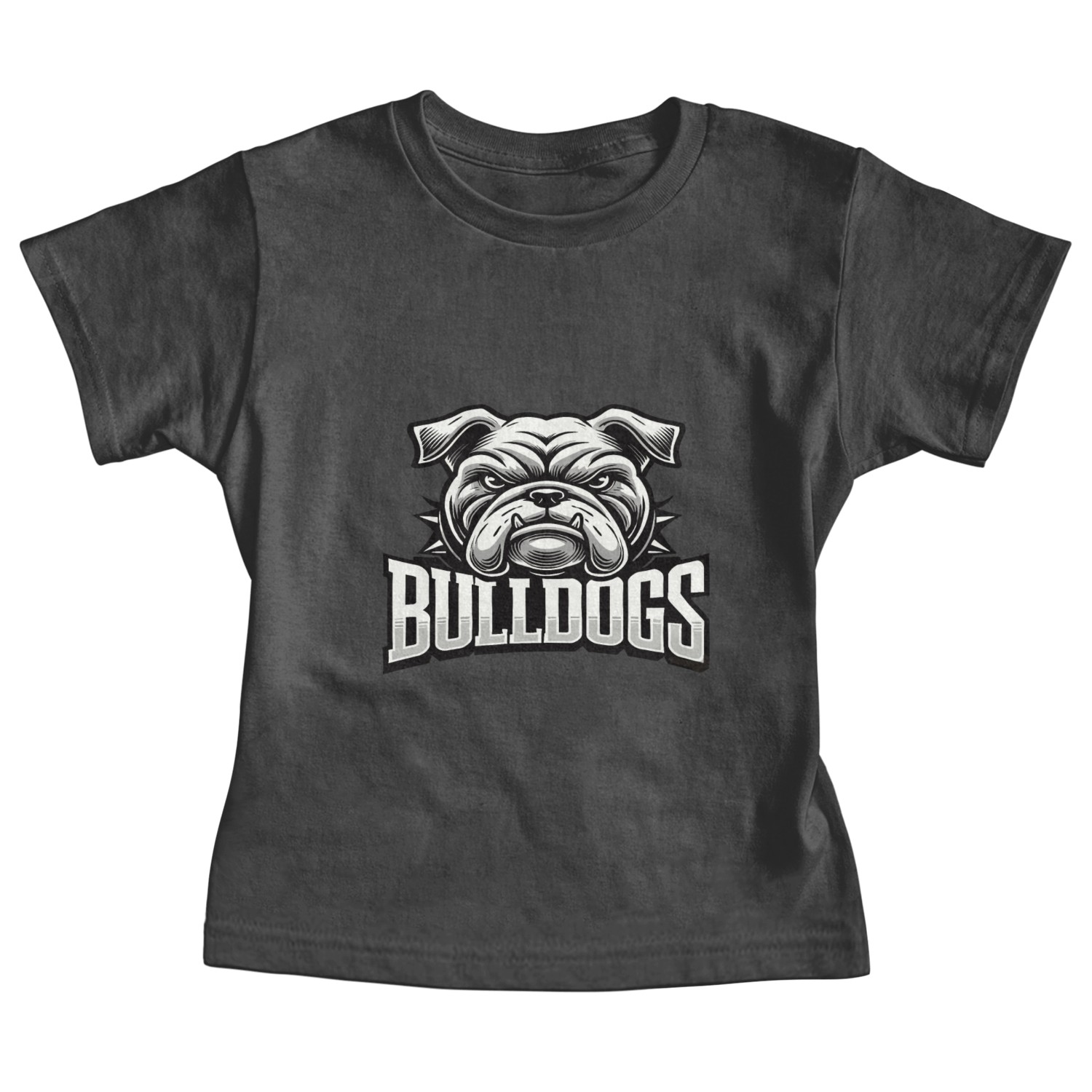 Bulldogs Mascot Back To School Team Spirit Baby Tees