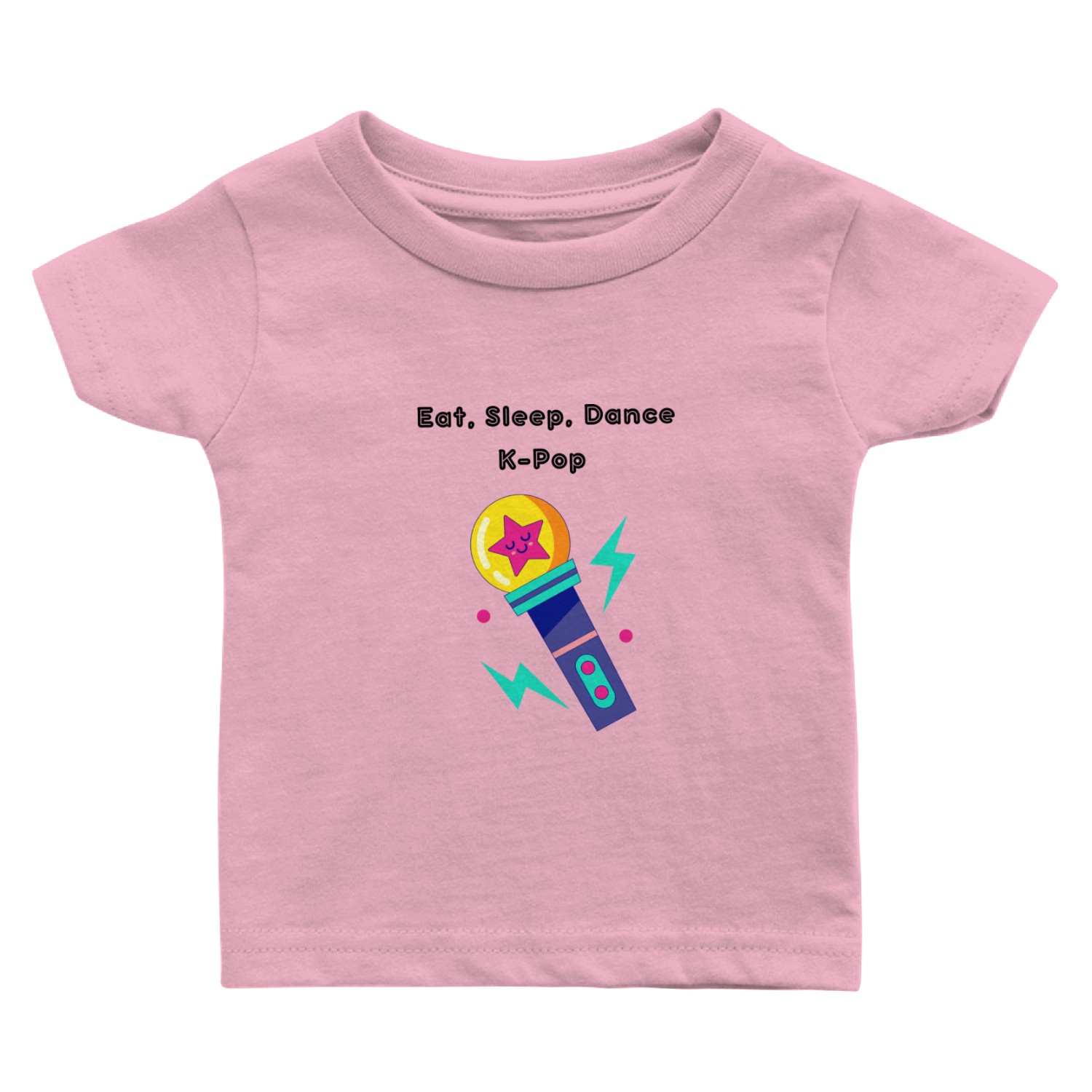Eat Sleep Dance K-Pop Baby T Shirts