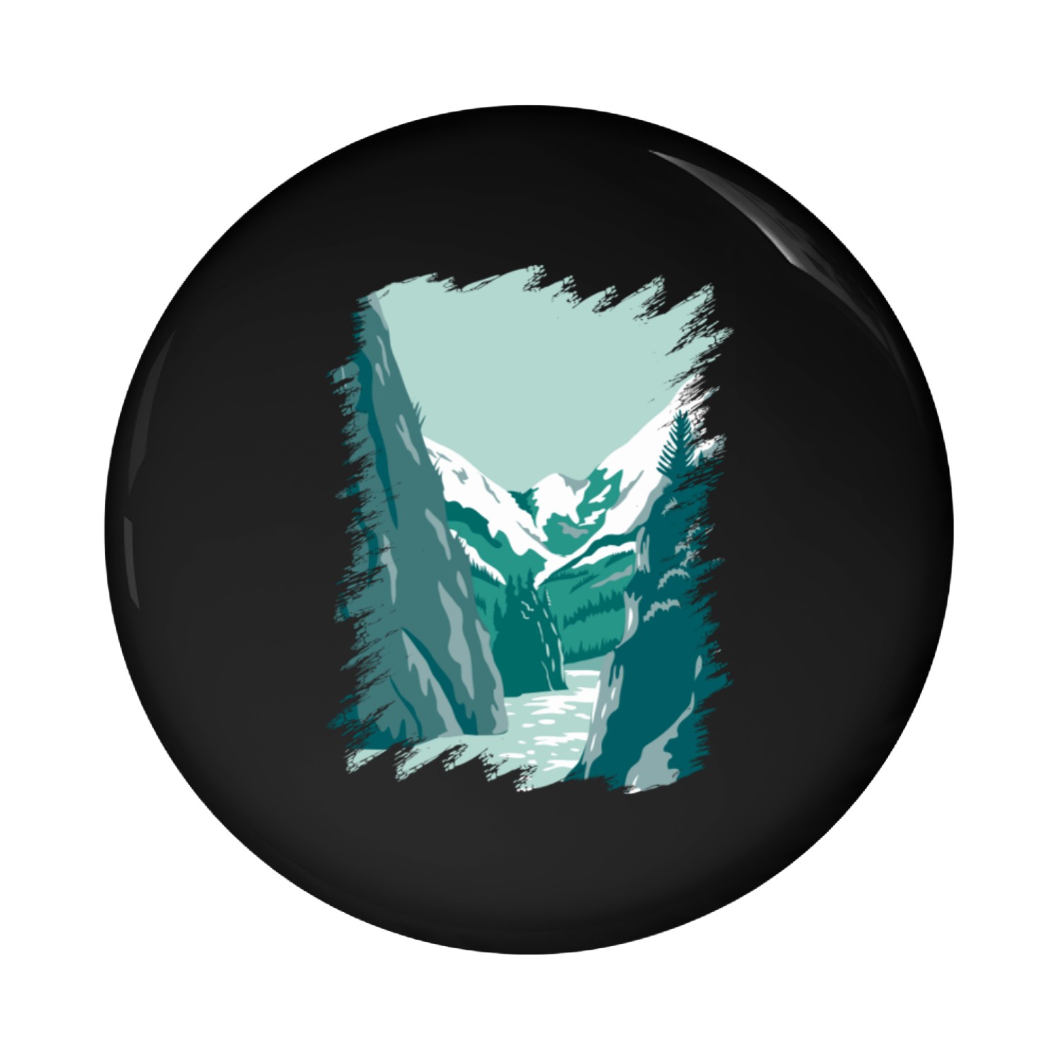 Kenai Fjords National Park Pin Buttons