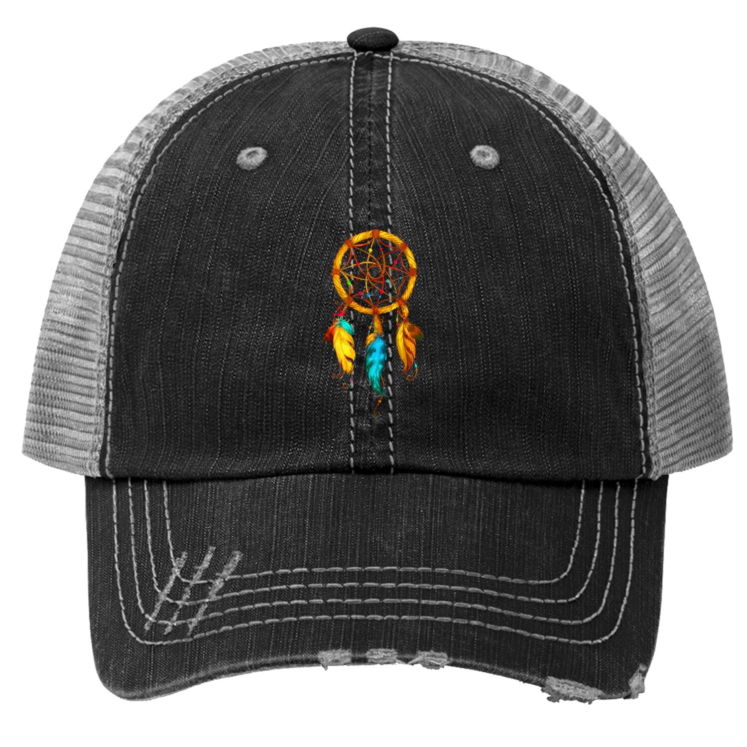 Native American Dreamcatcher Feather Baseball Cap