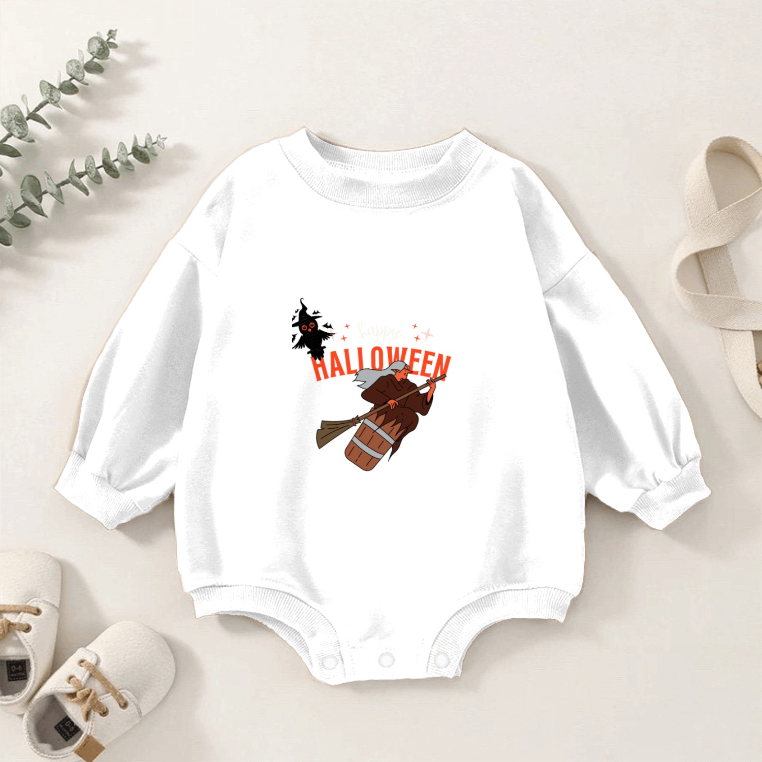 Halloween World Baby Romper Sweatshirts
