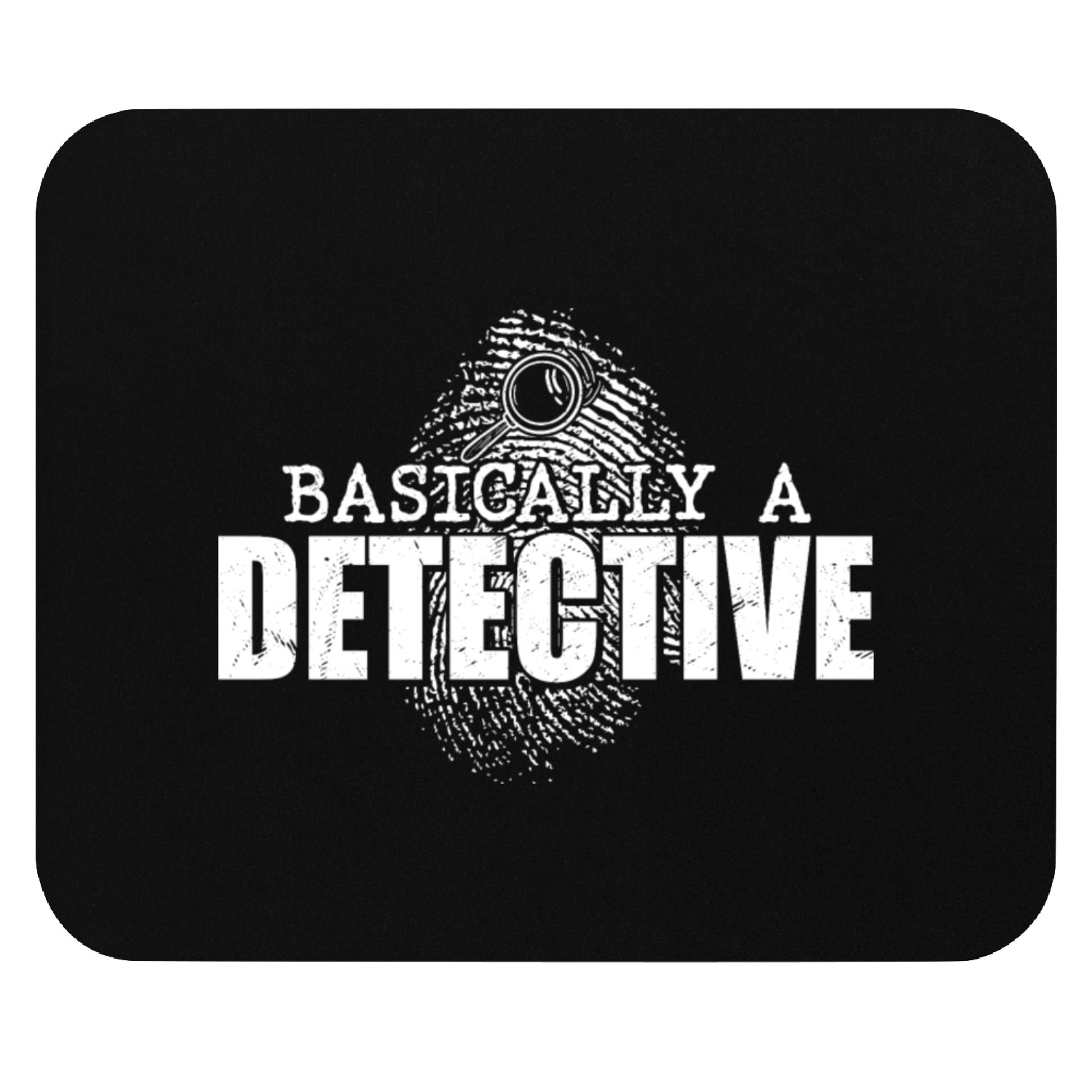 Basically A Detective True Crime Murder Show Mouse Pads