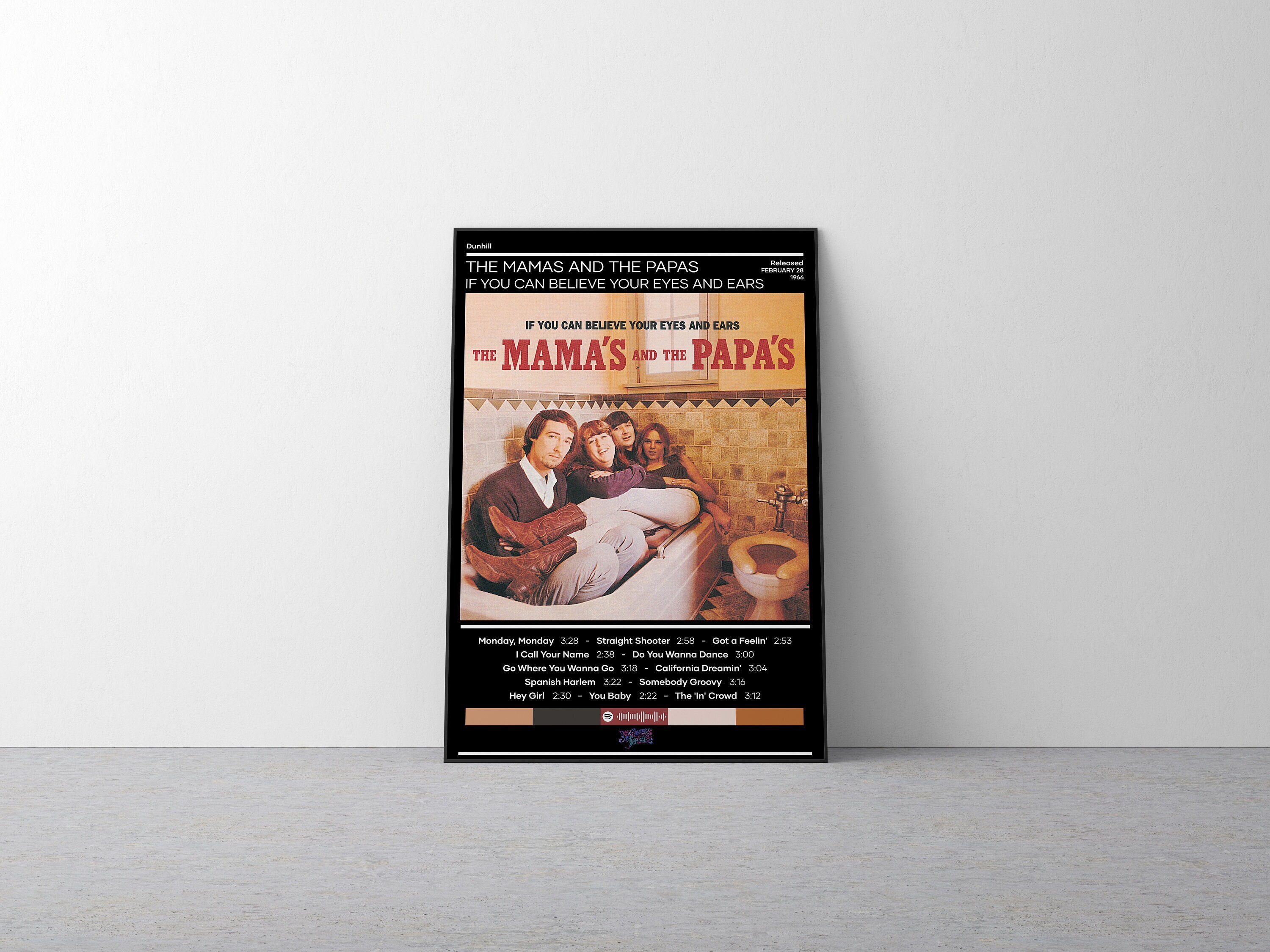 The Mamas and The Papas Poster | If You Can Believe Your Eyes and Ears Poster