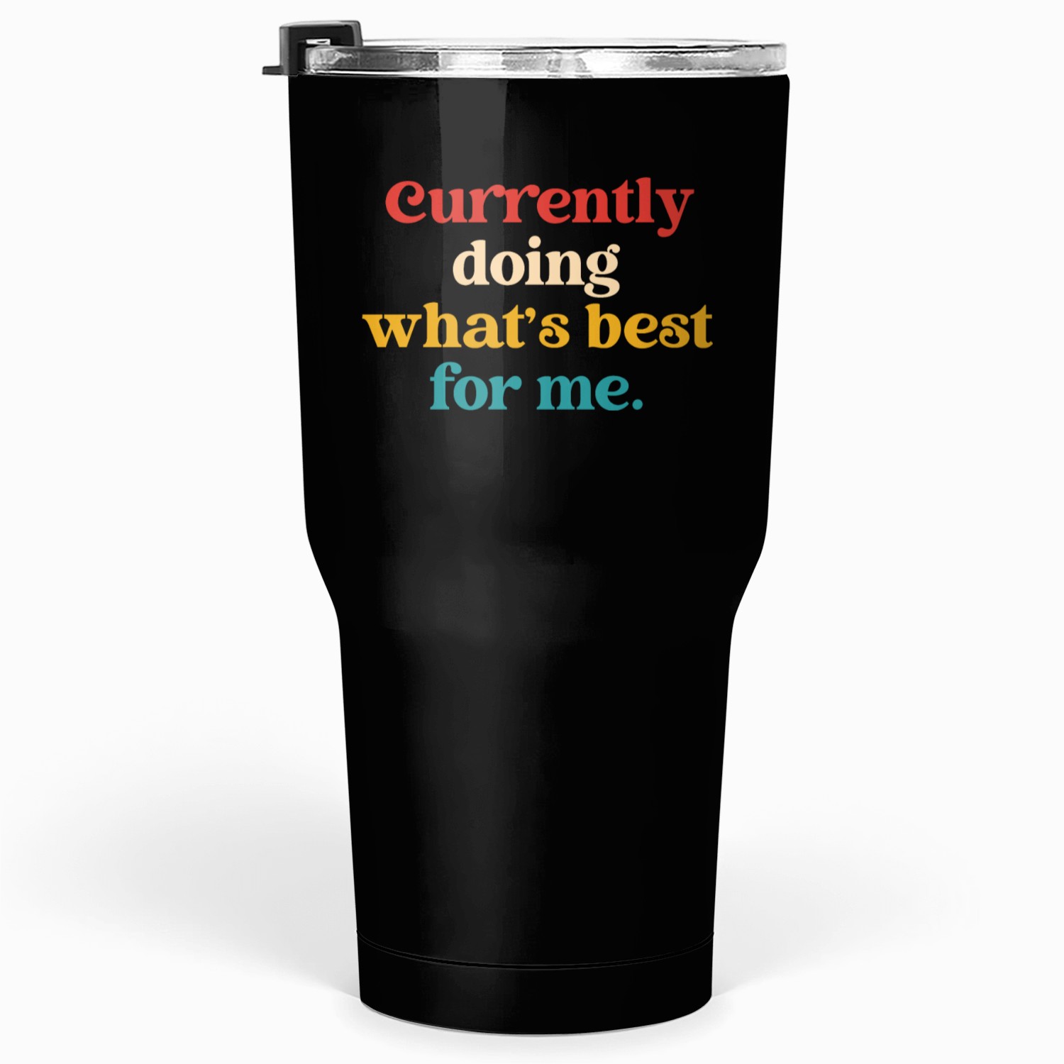 Currently Doing What's Best For Me Tumblers 30 Oz