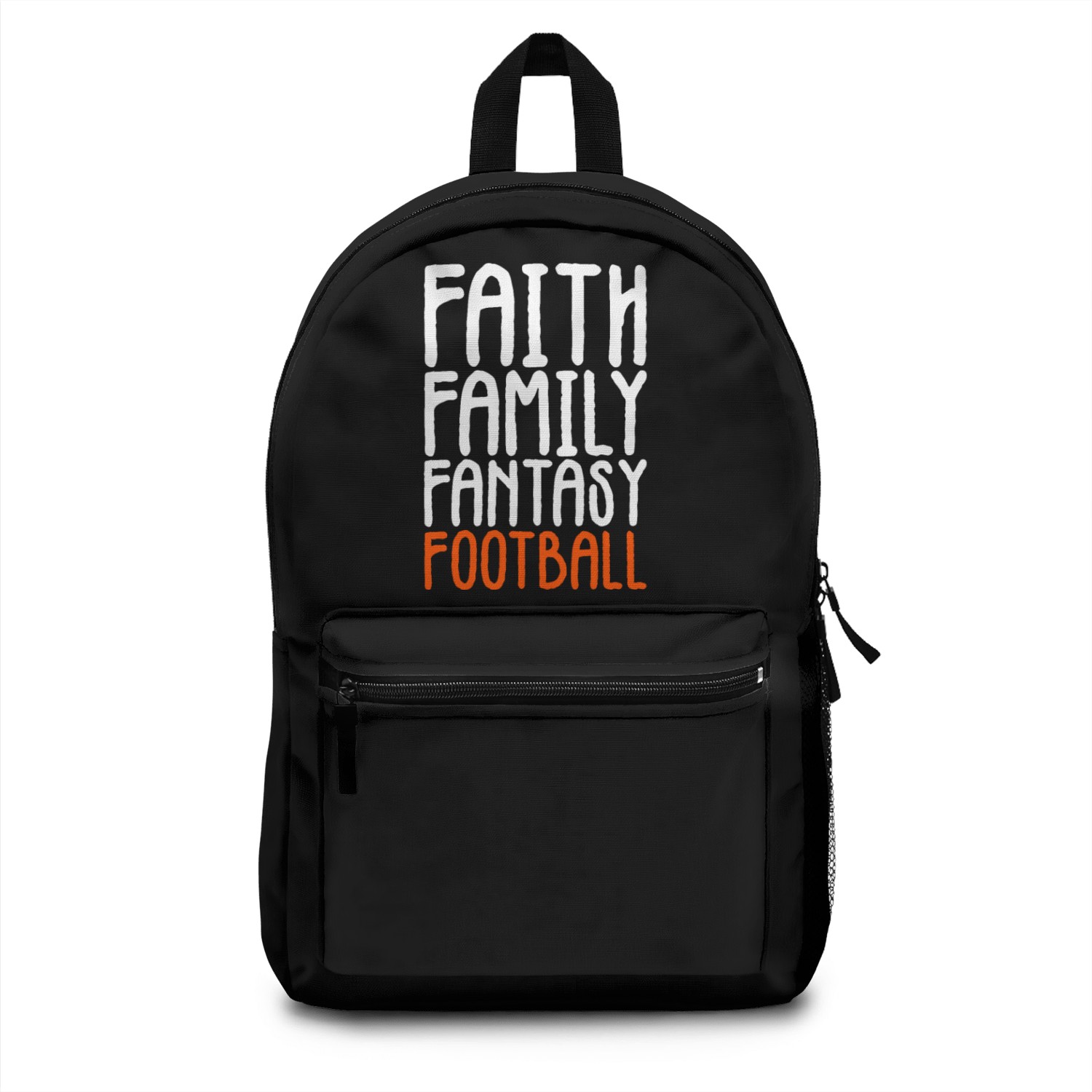 Faith Family Fantasy Football Backpacks