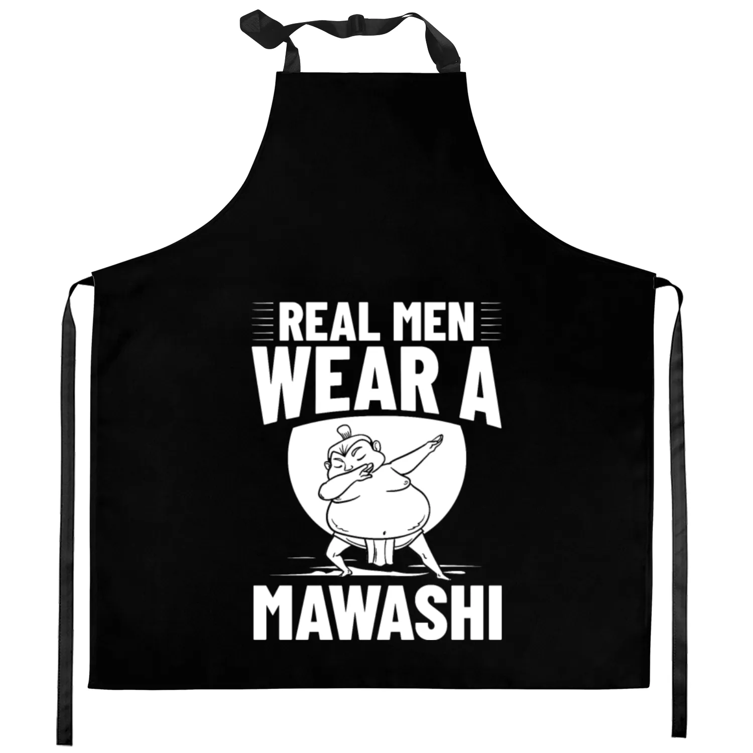 Sumo Wrestling Japanese Wrestler Sport Mawashi Kitchen Aprons