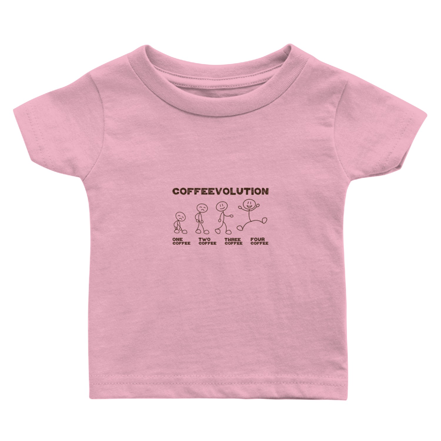 Office Quote Coffee Lover Coffeevolution Evolution Baby T Shirts
