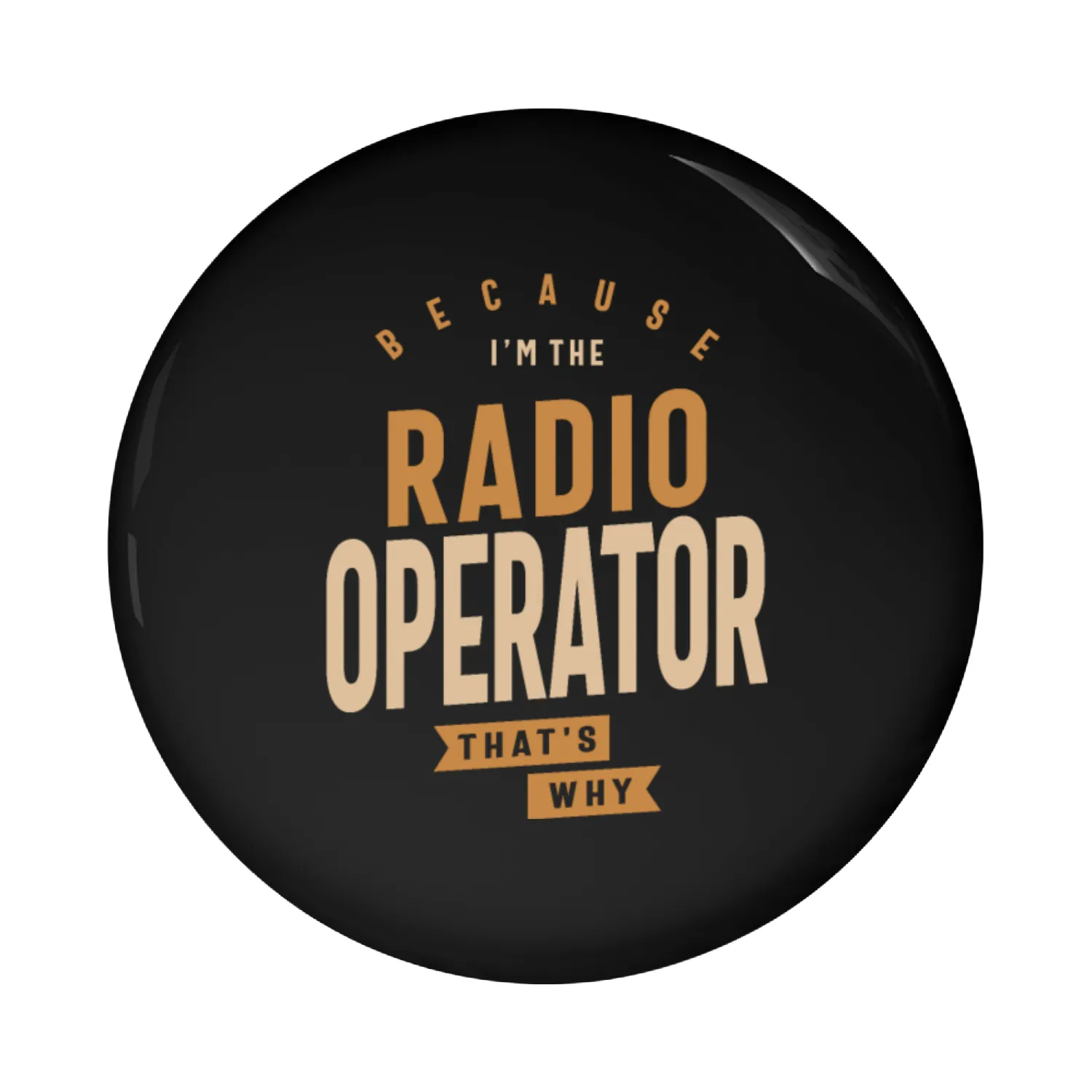 Radio Operator Pin Buttons