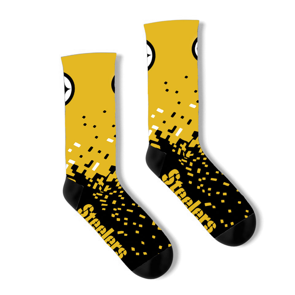 Pittsburgh Football Team Steeler Socks
