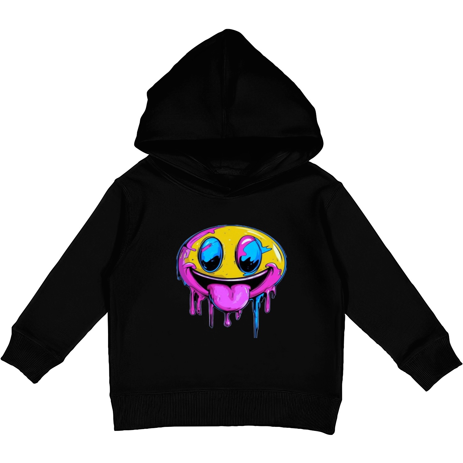 Bubble smiling art designs for beauty.All Kids Pullover Hoodies