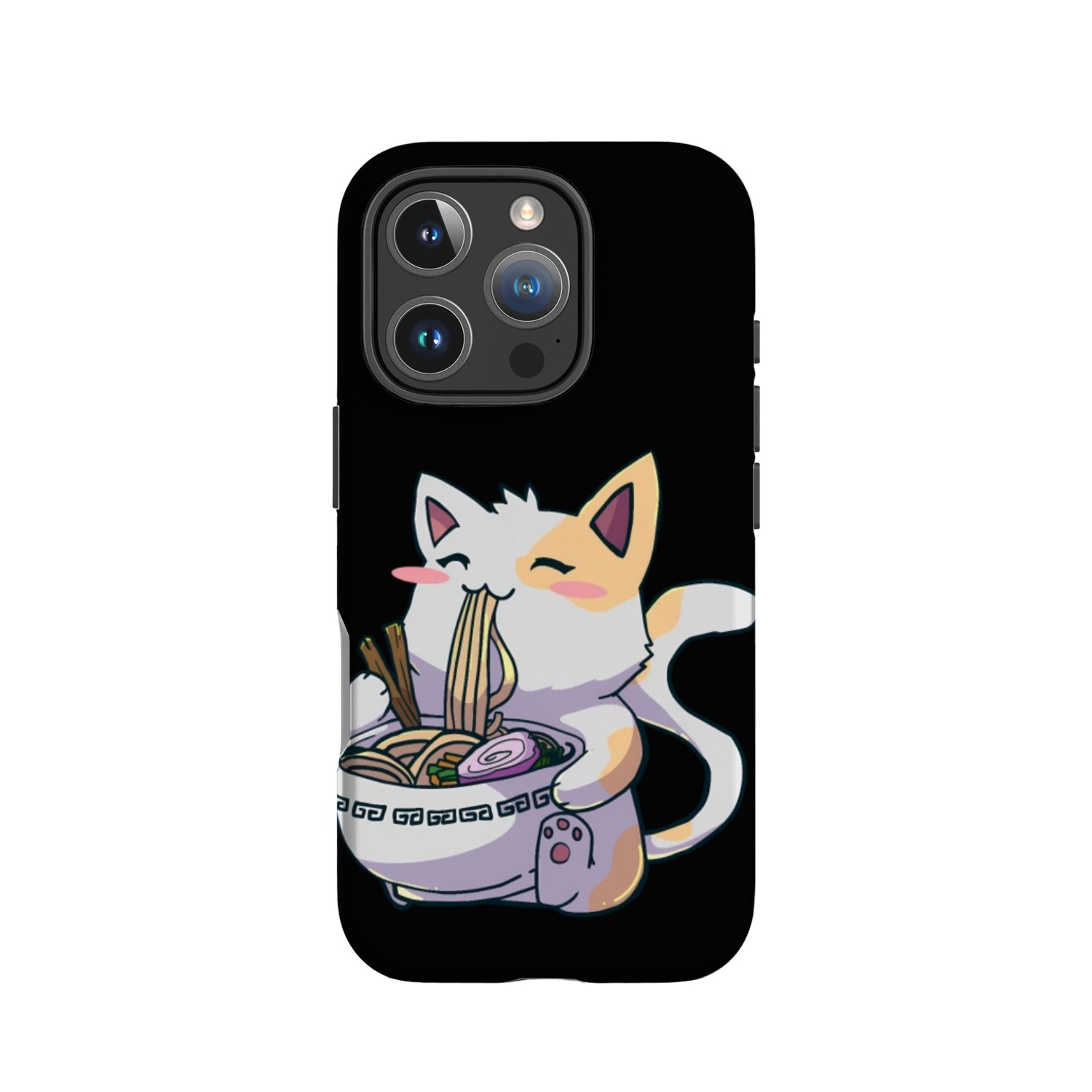 Ramen Cat Kawaii Anime Japanese Kawaii Neko IPhone Cases