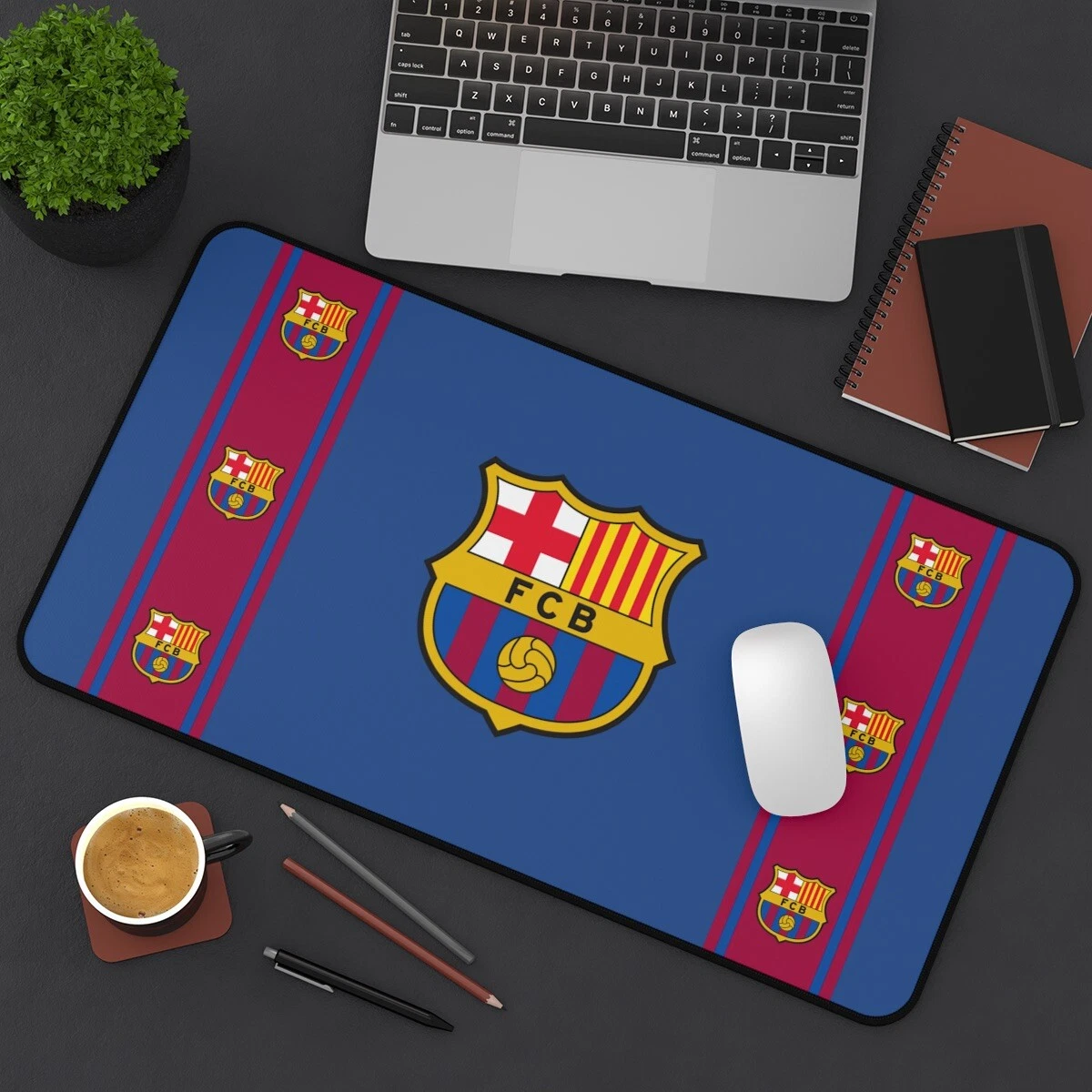 barcelona fc Desk Mat Laptop calcio mouse pad, Gamer Mousepad