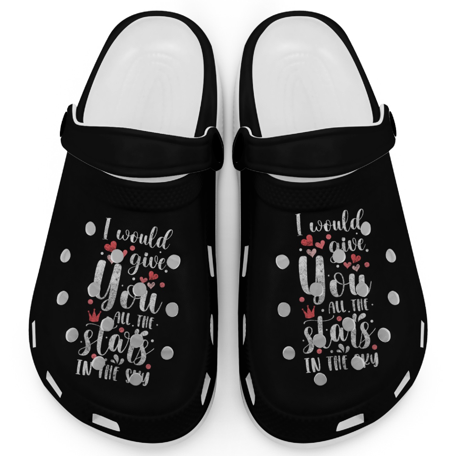 Starry Sky Shooting Star Telescope Night Sky Clogs