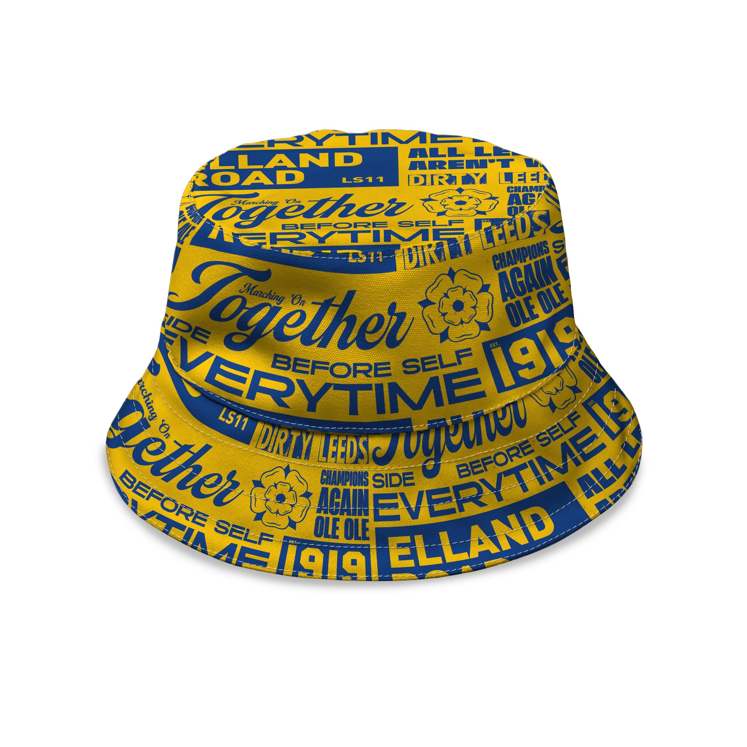 Leeds Word Montage Bucket Hat